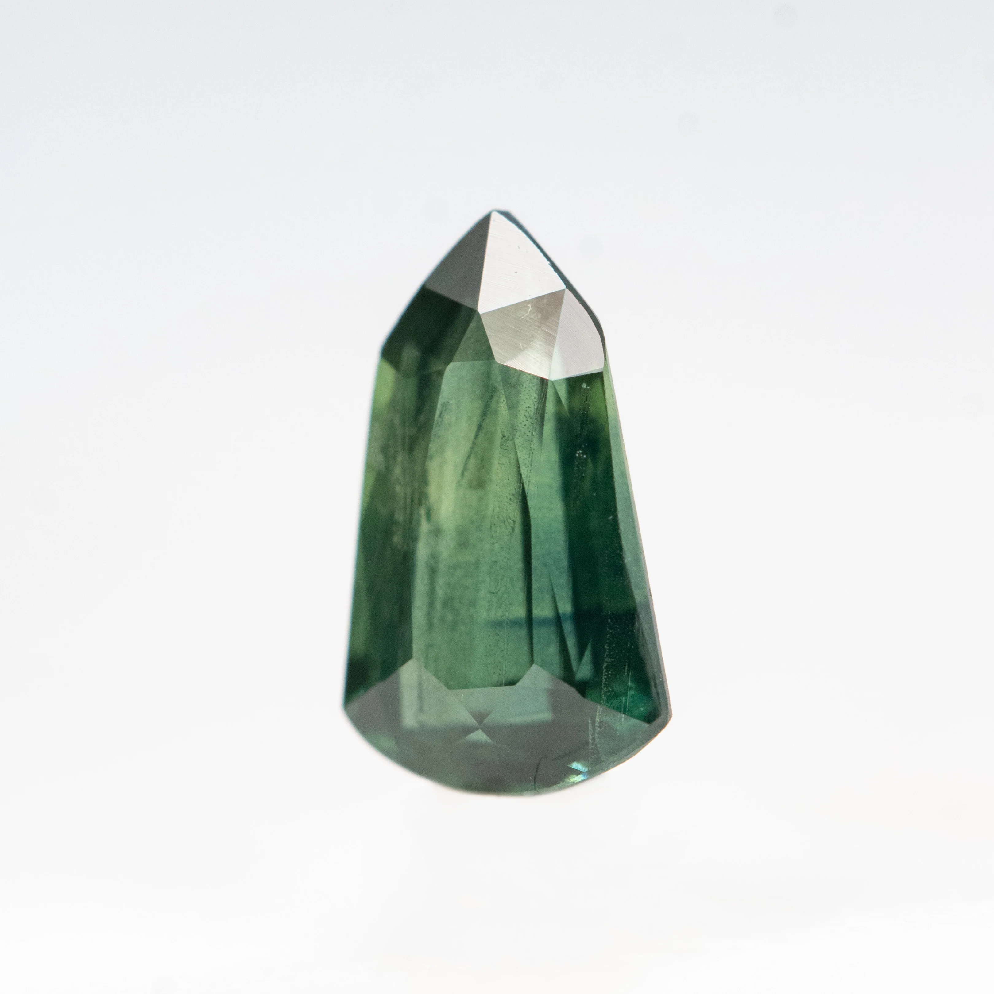 1.17 Carat Green Shield Sapphire for Custom Work - Inventory Code GSS117 - Image 3