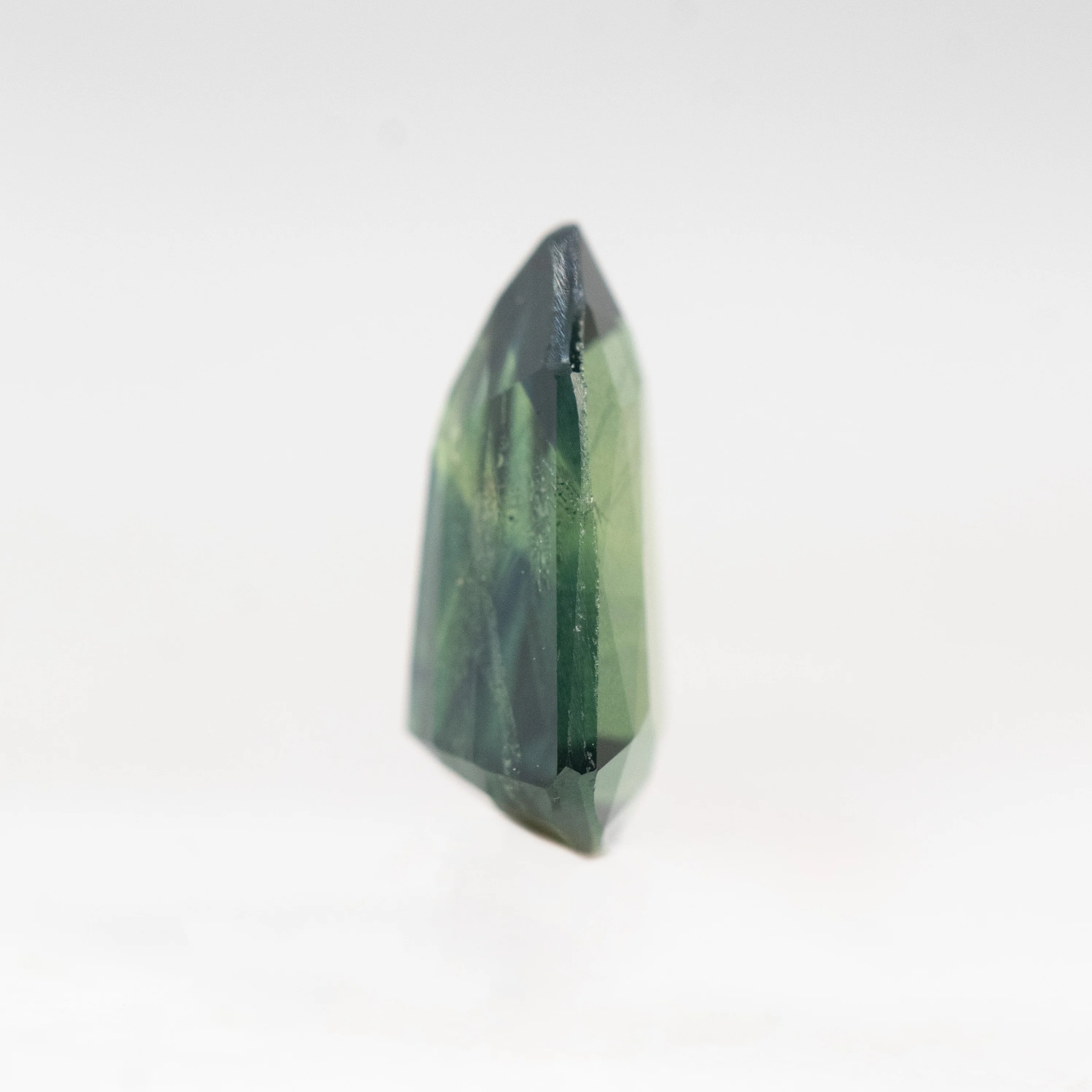 1.17 Carat Green Shield Sapphire for Custom Work - Inventory Code GSS117 - Image 5