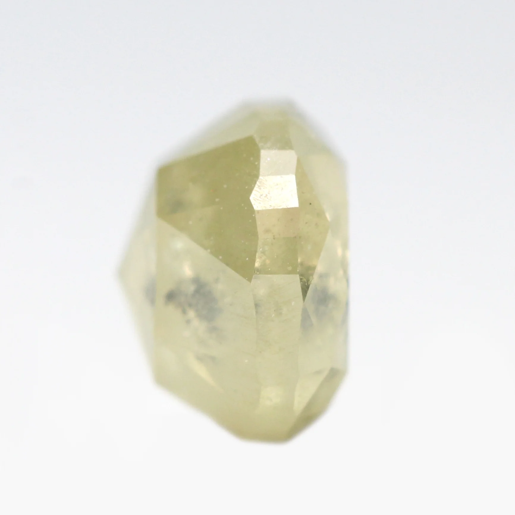1.20 Carat Cushion Cut Yellow Salt and Pepper Diamond for Custom Work - Inventory Code MGC120 - Image 5