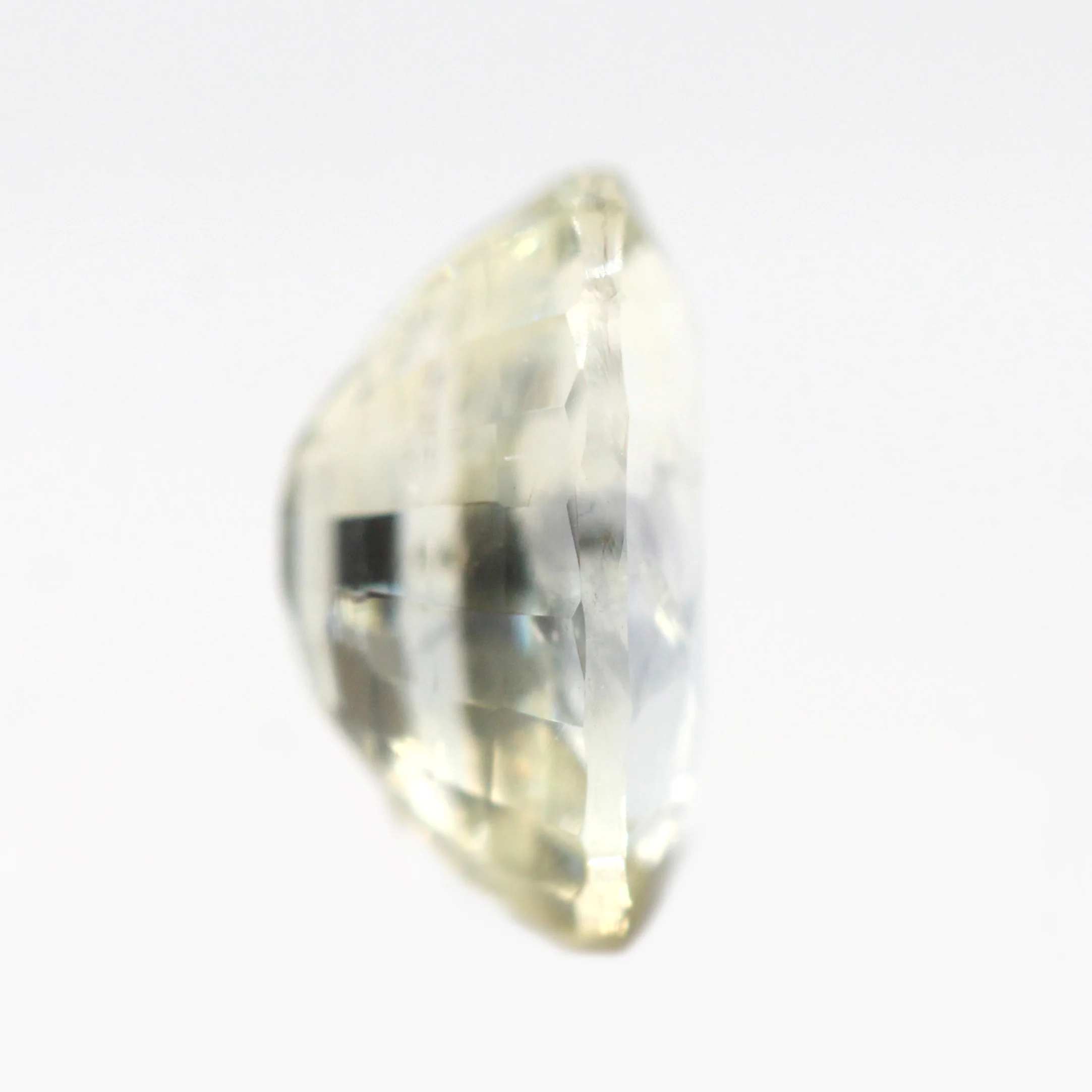 1.20 Carat Clear Golden Oval Sapphire for Custom Work - Inventory Code COS120 - Image 5