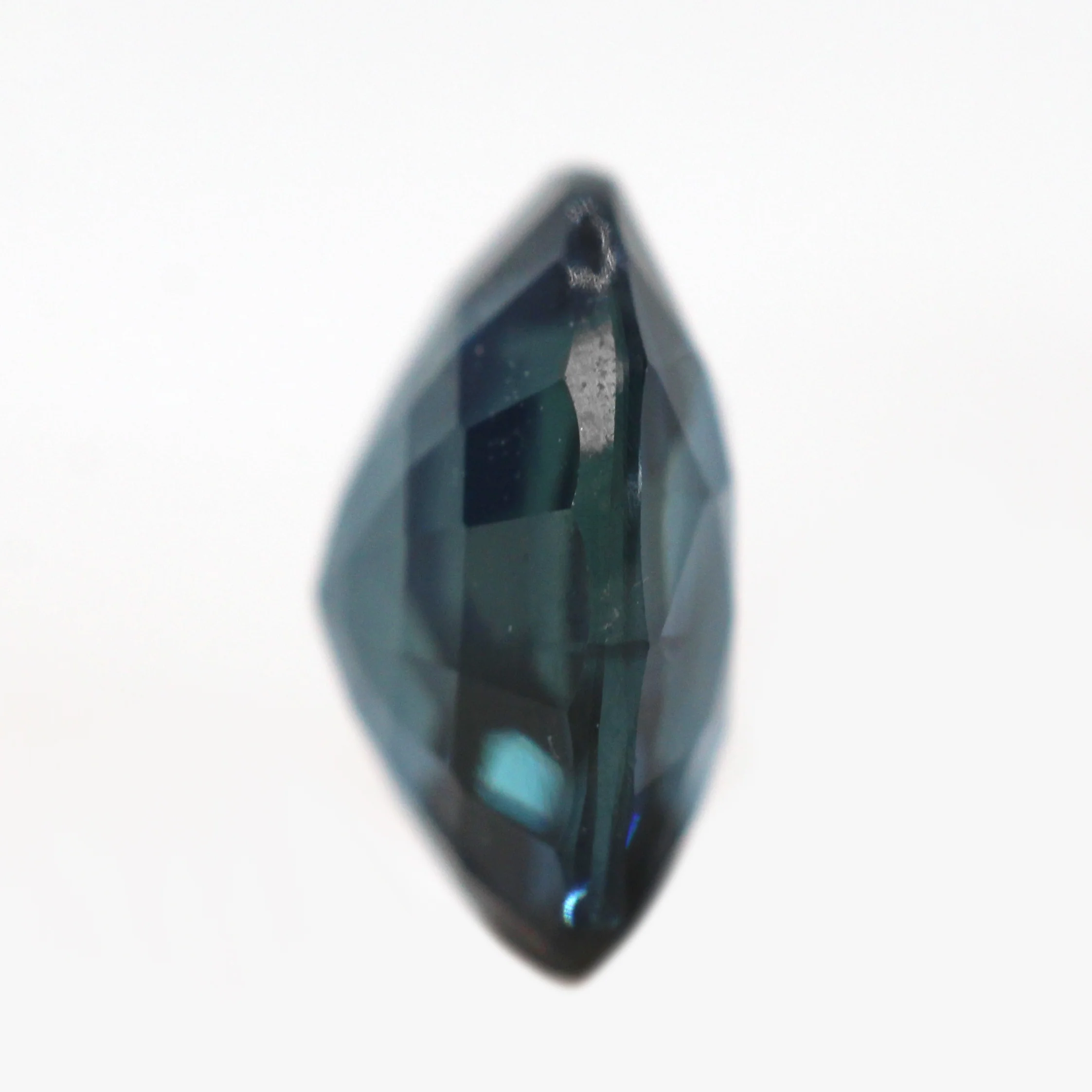 1.20 Carat Teal Oval Sapphire for Custom Work - Inventory Code TOS120 - Image 5