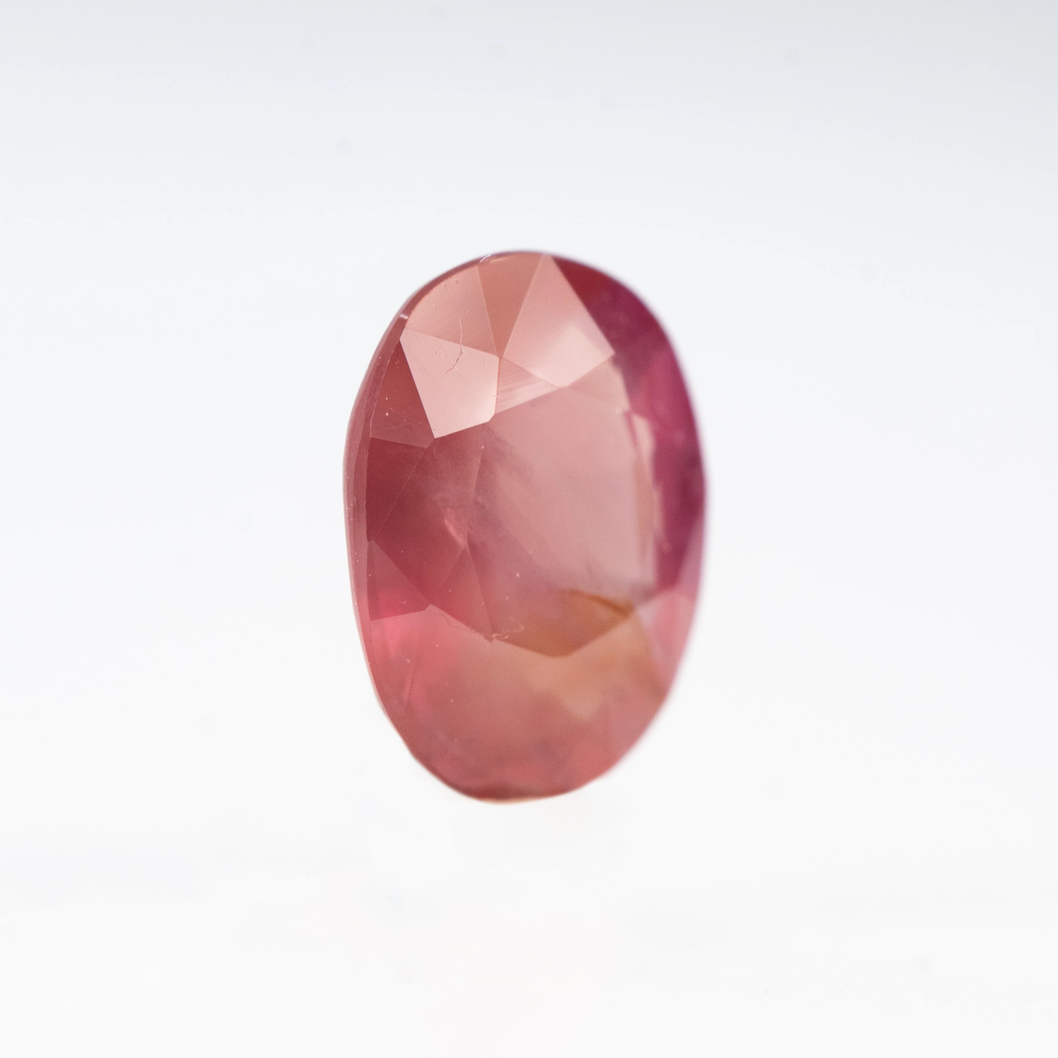 1.21 Carat Ruby Red Oval Sapphire for Custom Work - Inventory Code ROS121 - Image 4
