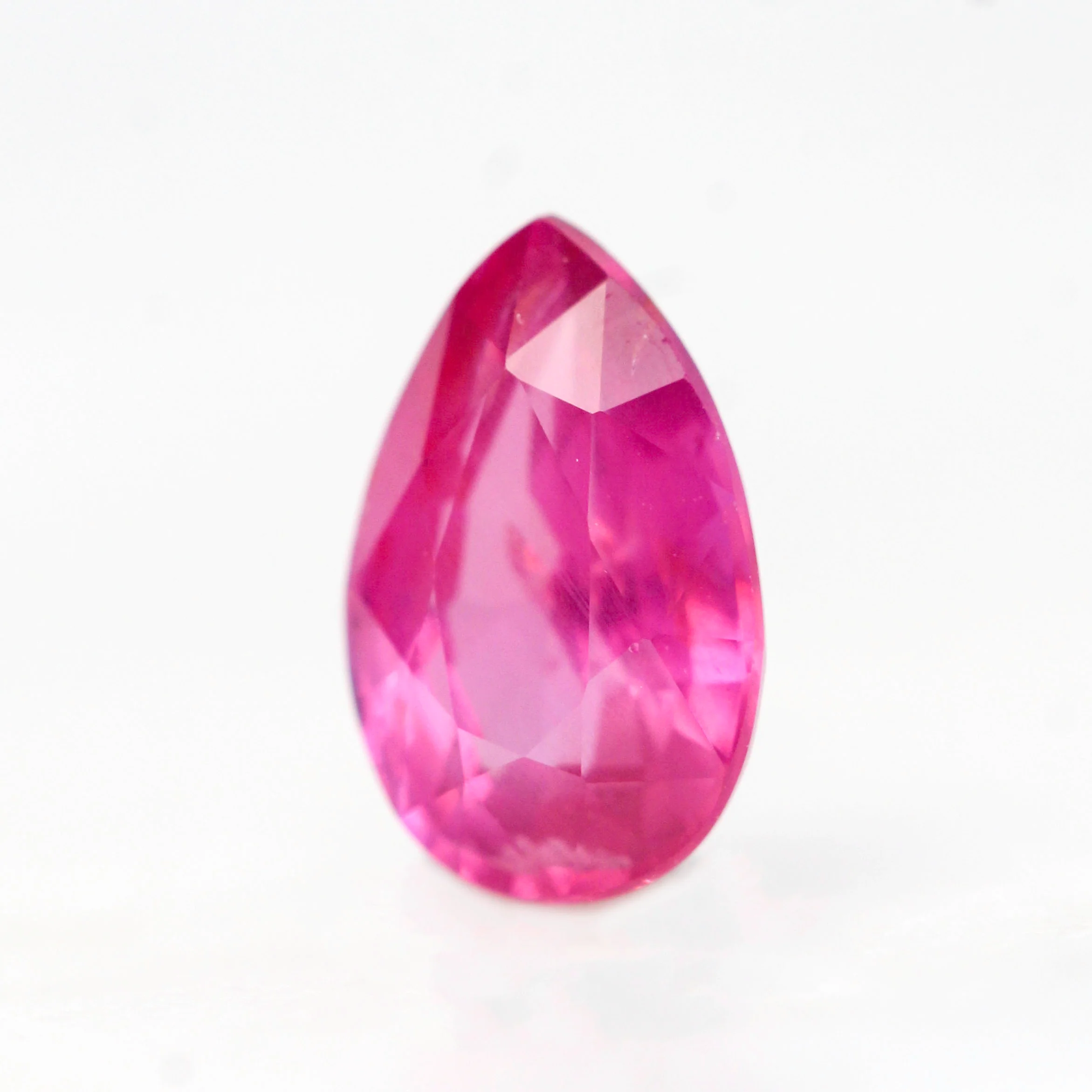 1.22 Carat Pink Pear Sapphire for Custom Work - Inventory Code PPS122 - Image 3