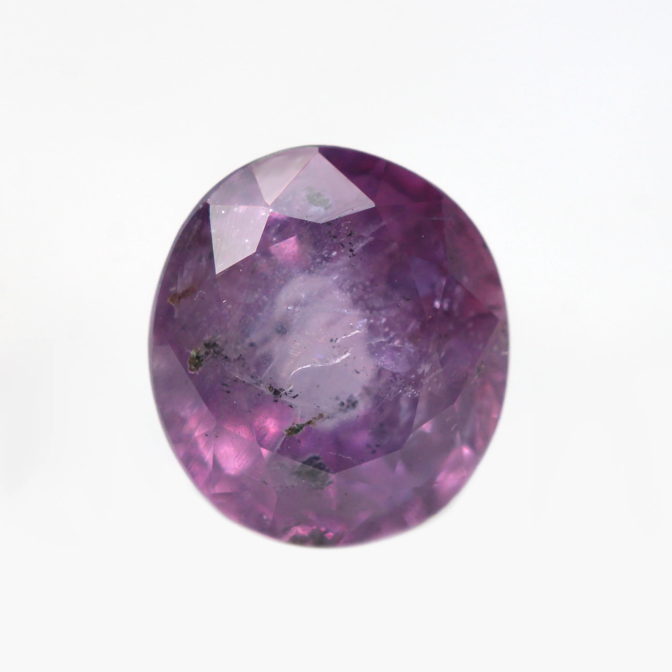 1.32 Carat Purple Oval Sapphire for Custom Work - Inventory Code OPS132