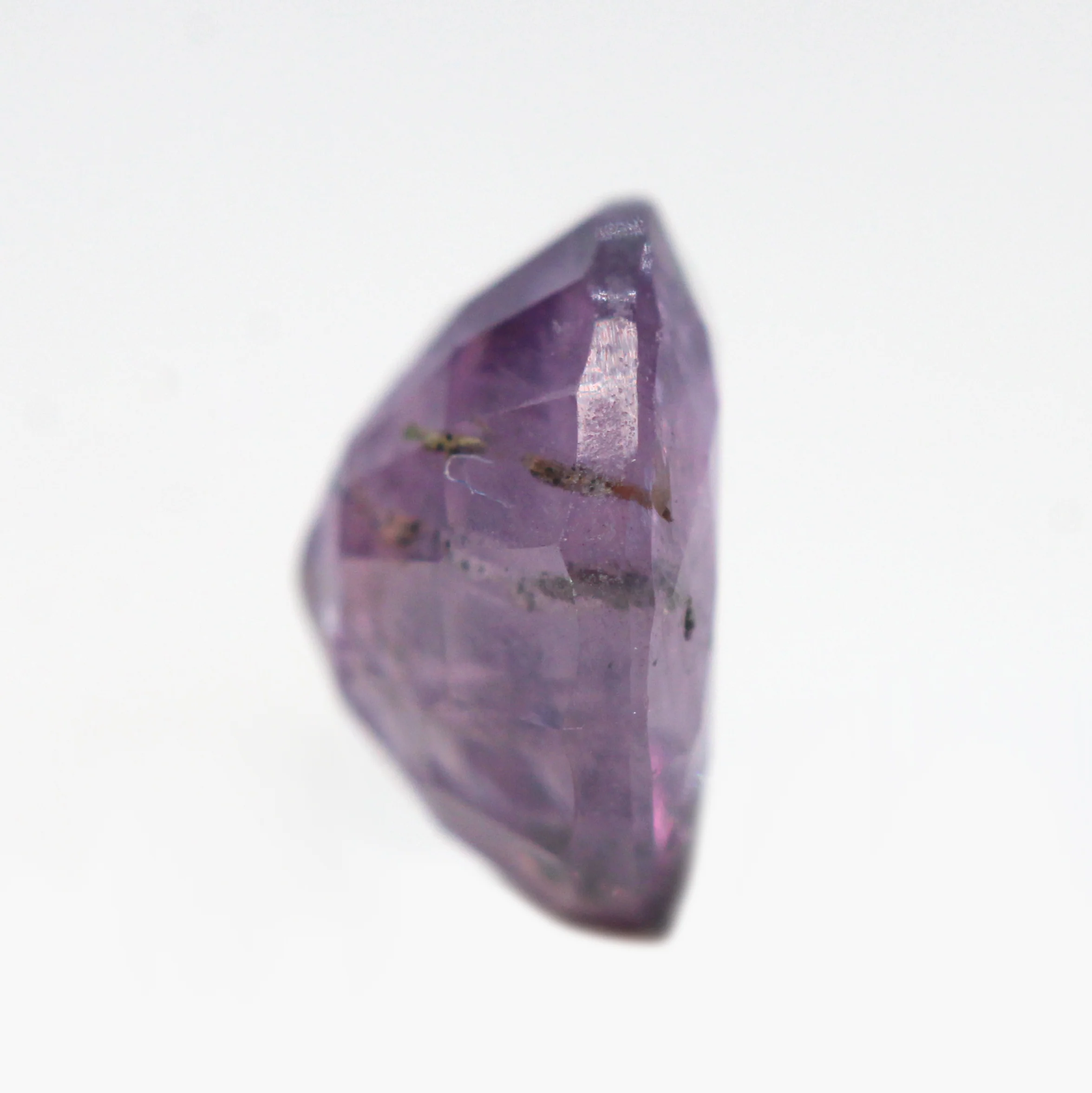 1.32 Carat Purple Oval Sapphire for Custom Work - Inventory Code OPS132 - Image 5