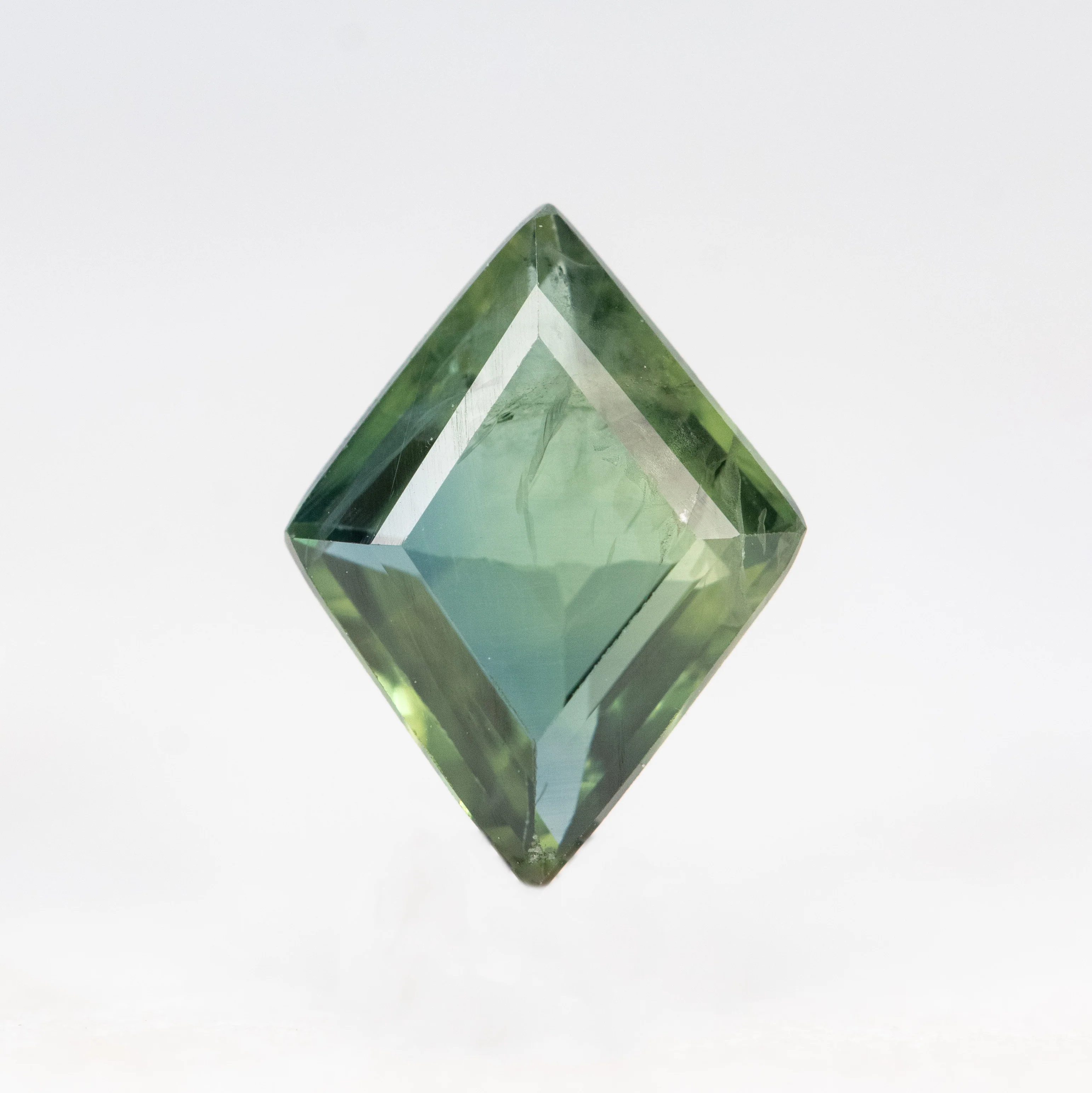 1.33 Carat Green Lozenge Sapphire for Custom Work - Inventory Code GLS133