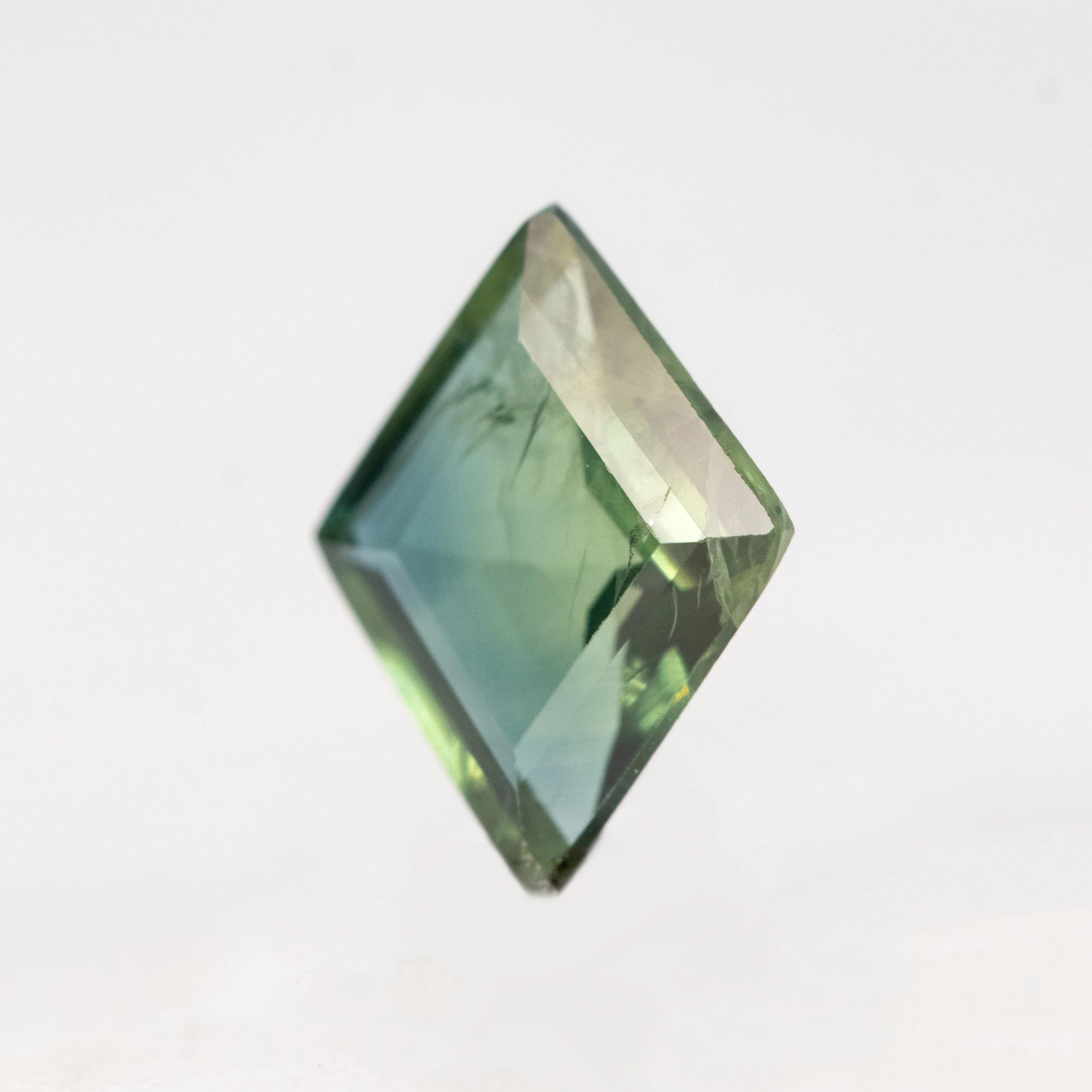 1.33 Carat Green Lozenge Sapphire for Custom Work - Inventory Code GLS133 - Image 3