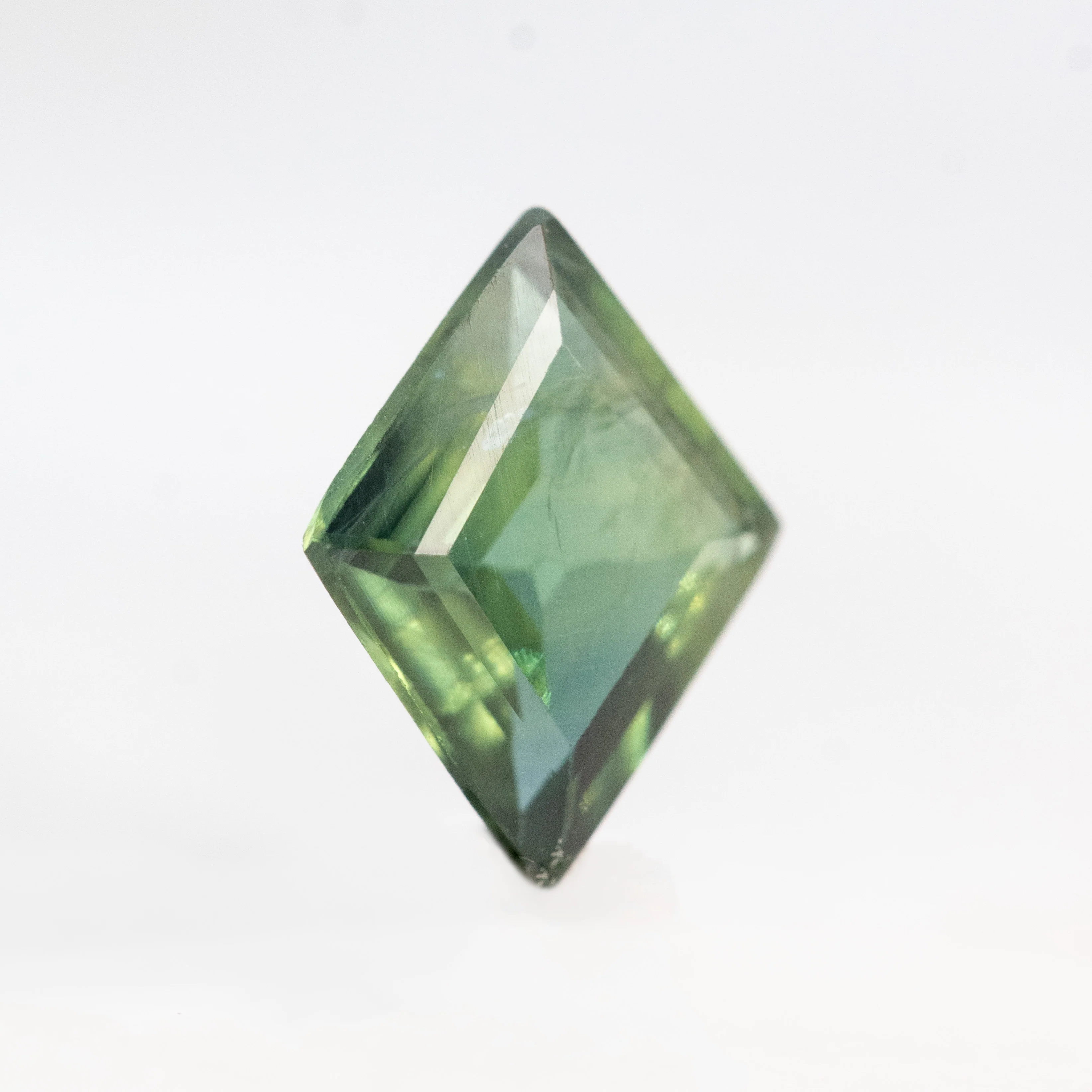 1.33 Carat Green Lozenge Sapphire for Custom Work - Inventory Code GLS133 - Image 4