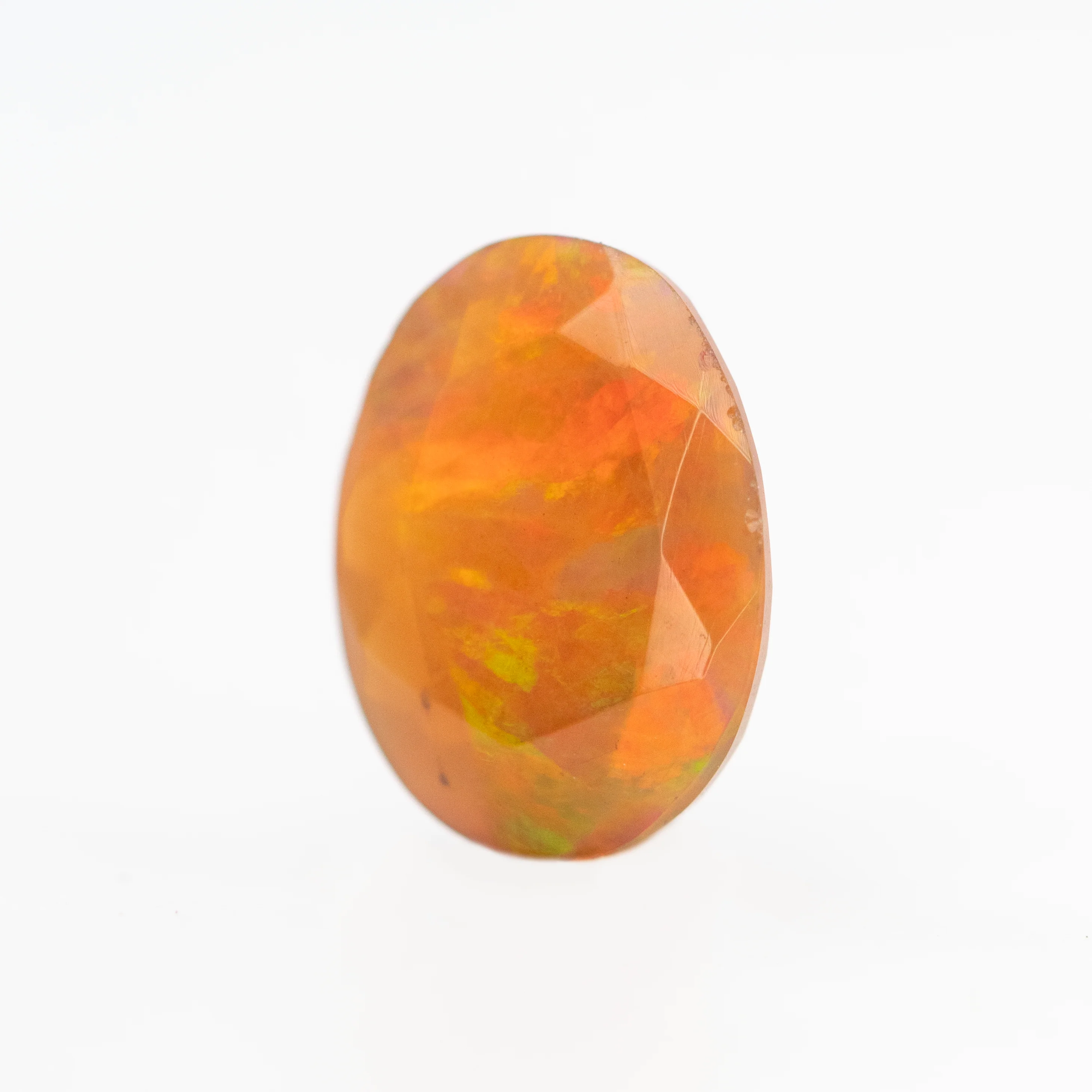 1.35 Carat Oval Fire Opal for Custom Work - Inventory Code OOO135