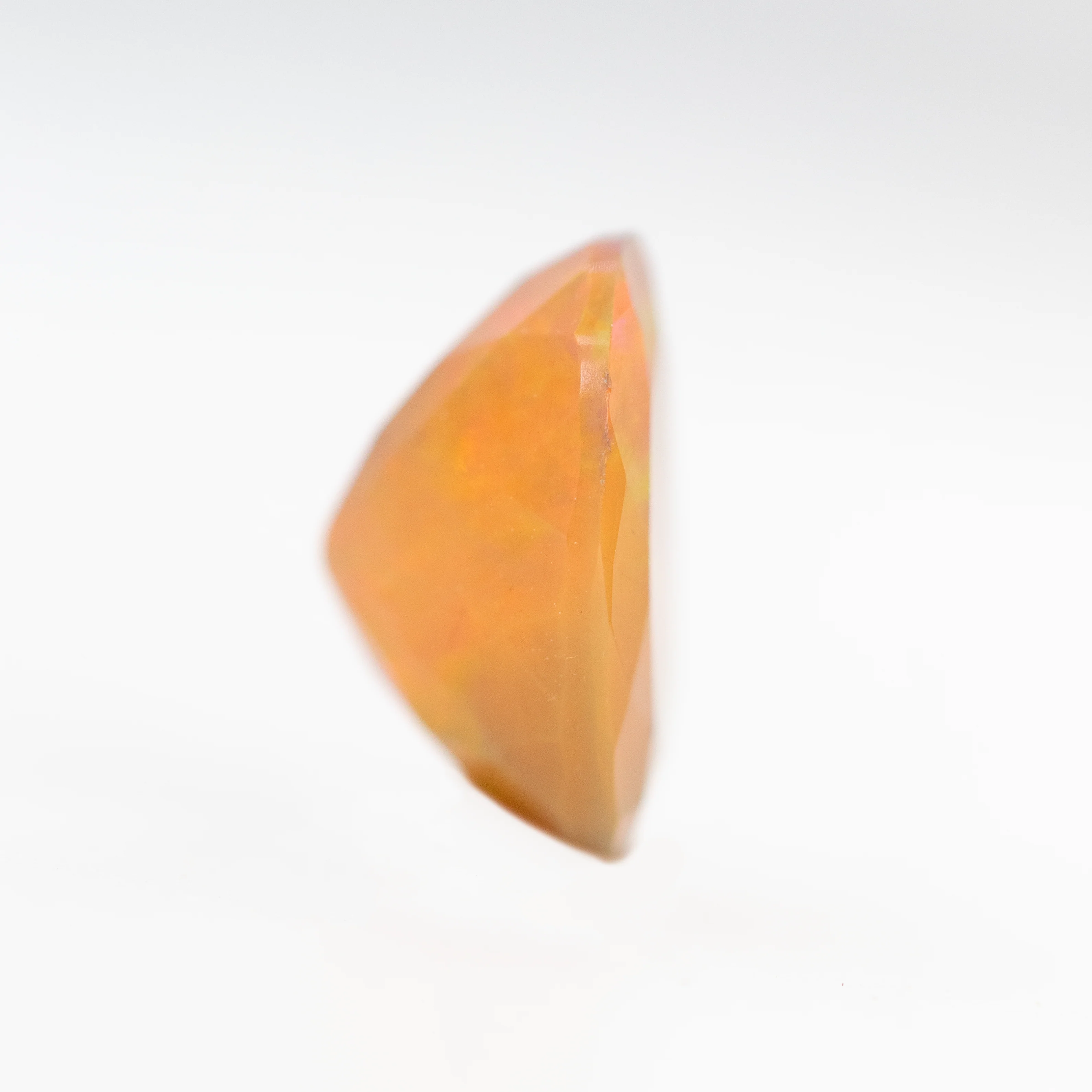 1.35 Carat Oval Fire Opal for Custom Work - Inventory Code OOO135 - Image 5