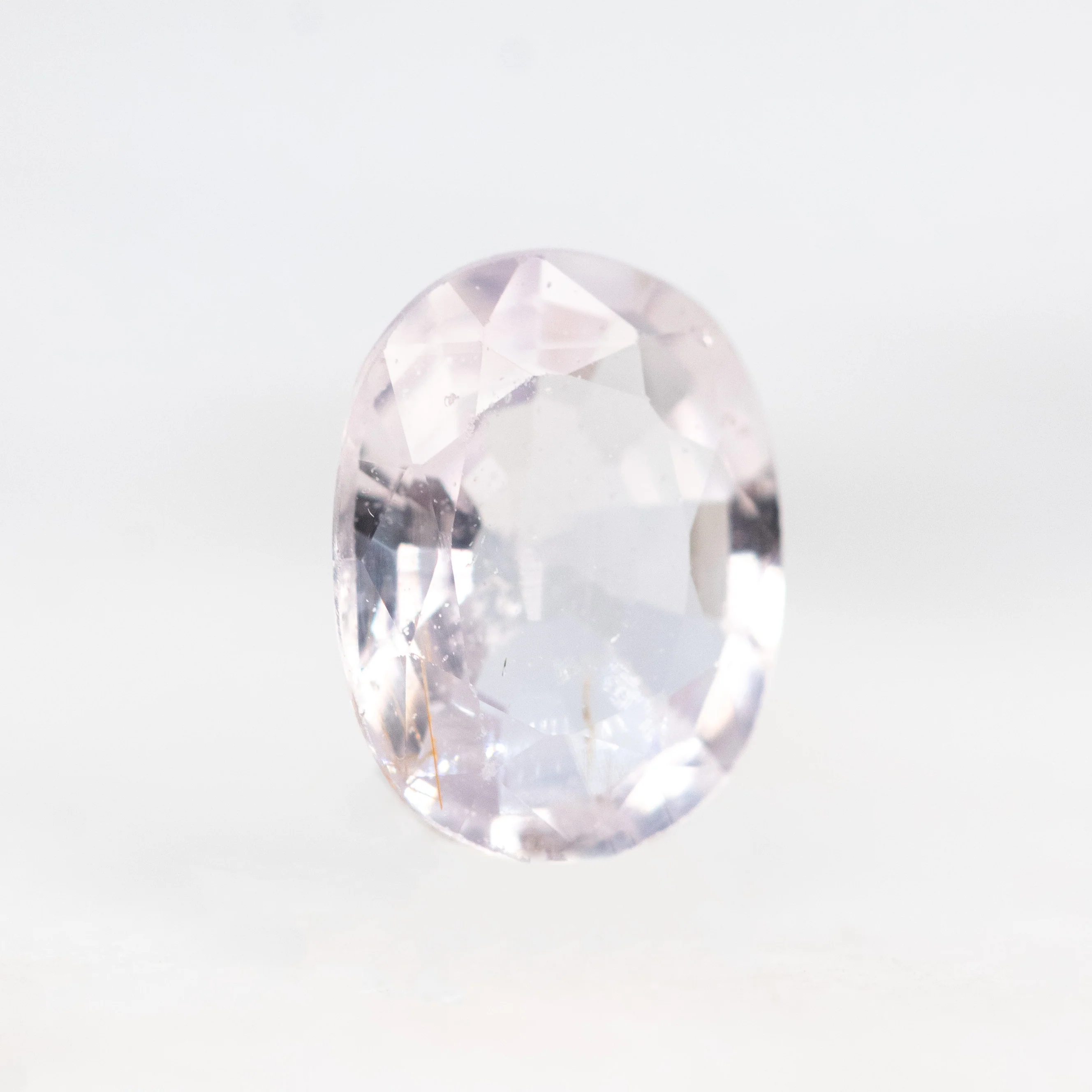 1.41 Carat Light Pink Oval Sapphire for Custom Work - Inventory Code LPOS141 - Image 4