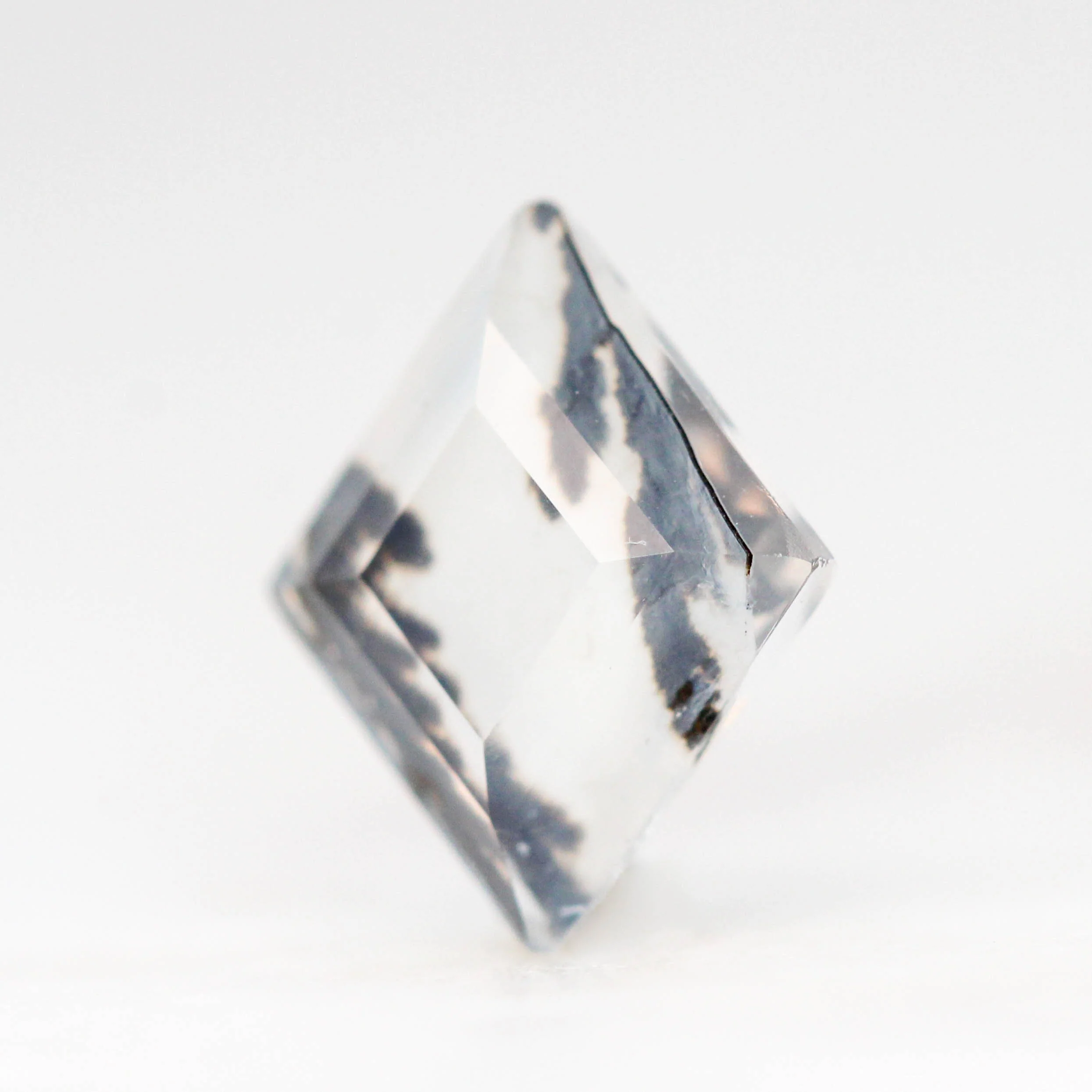 1.43 Carat Lozenge Dendritic Quartz for Custom Work - Inventory Code DQK143 - Image 3