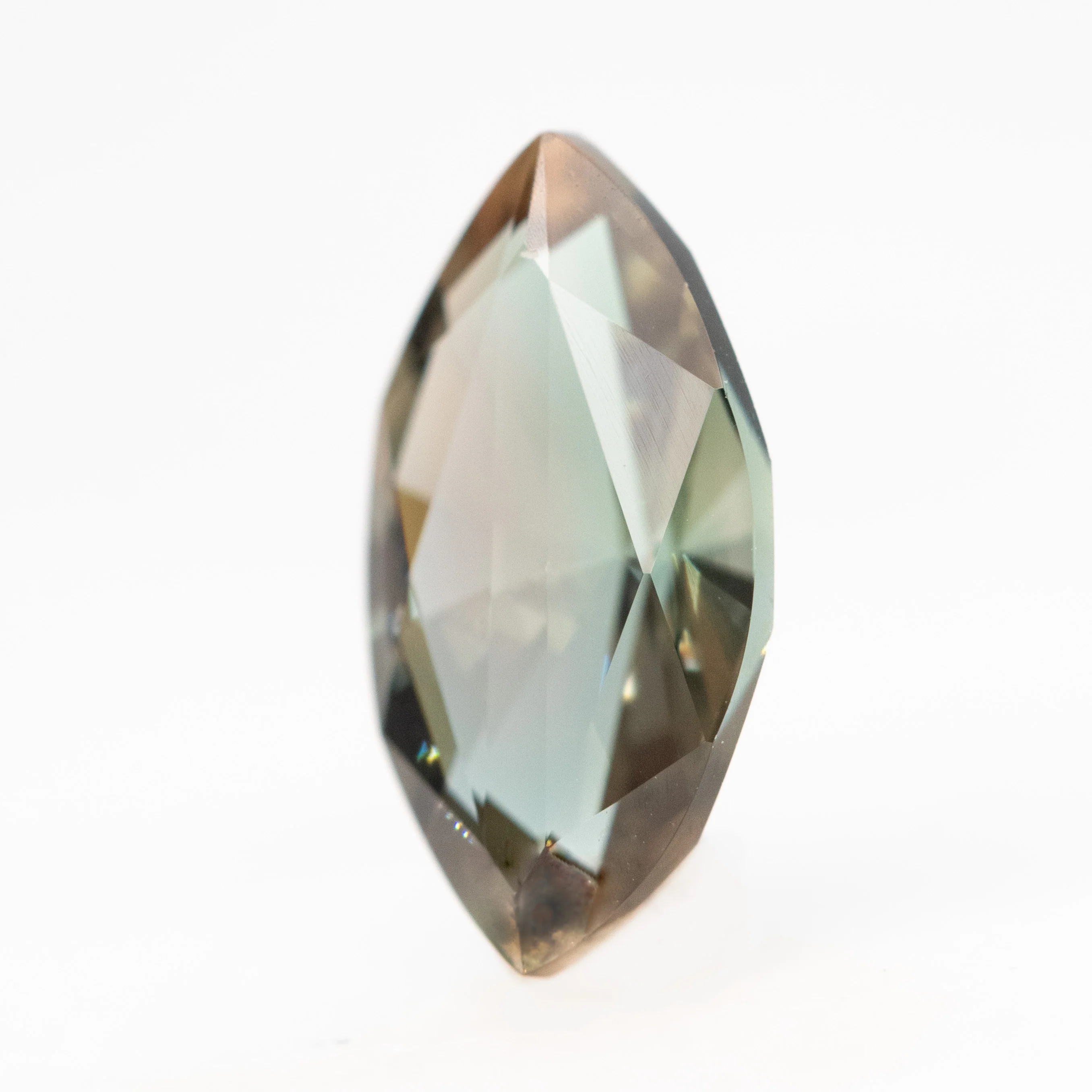 1.47 Carat Multicolor Marquise Oregon Sunstone for Custom Work - Inventory Code GMS147 - Image 3