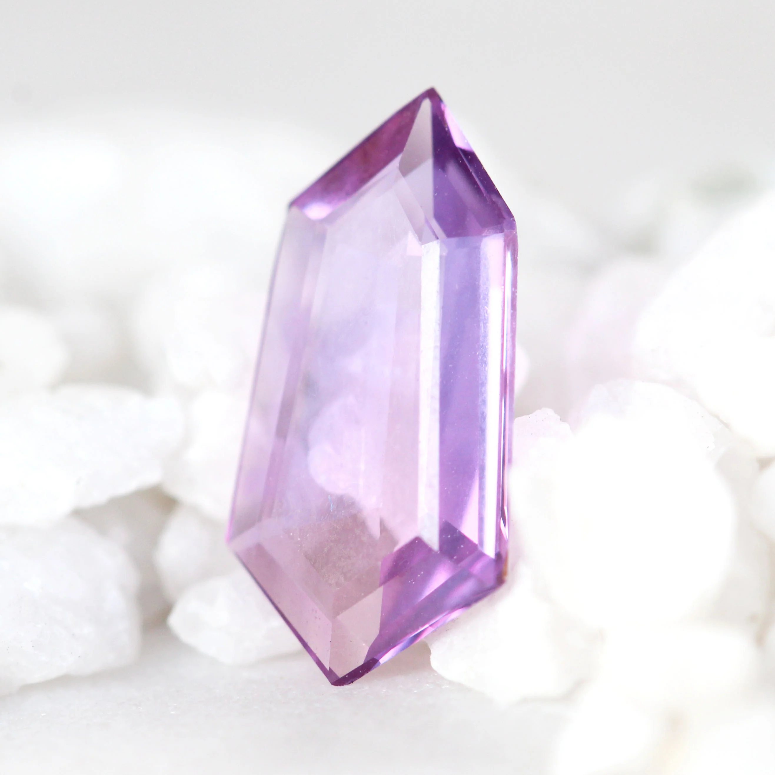 1.51 Carat Shield Purple Sapphire for Custom Work - Inventory Code SPS151 - Image 3
