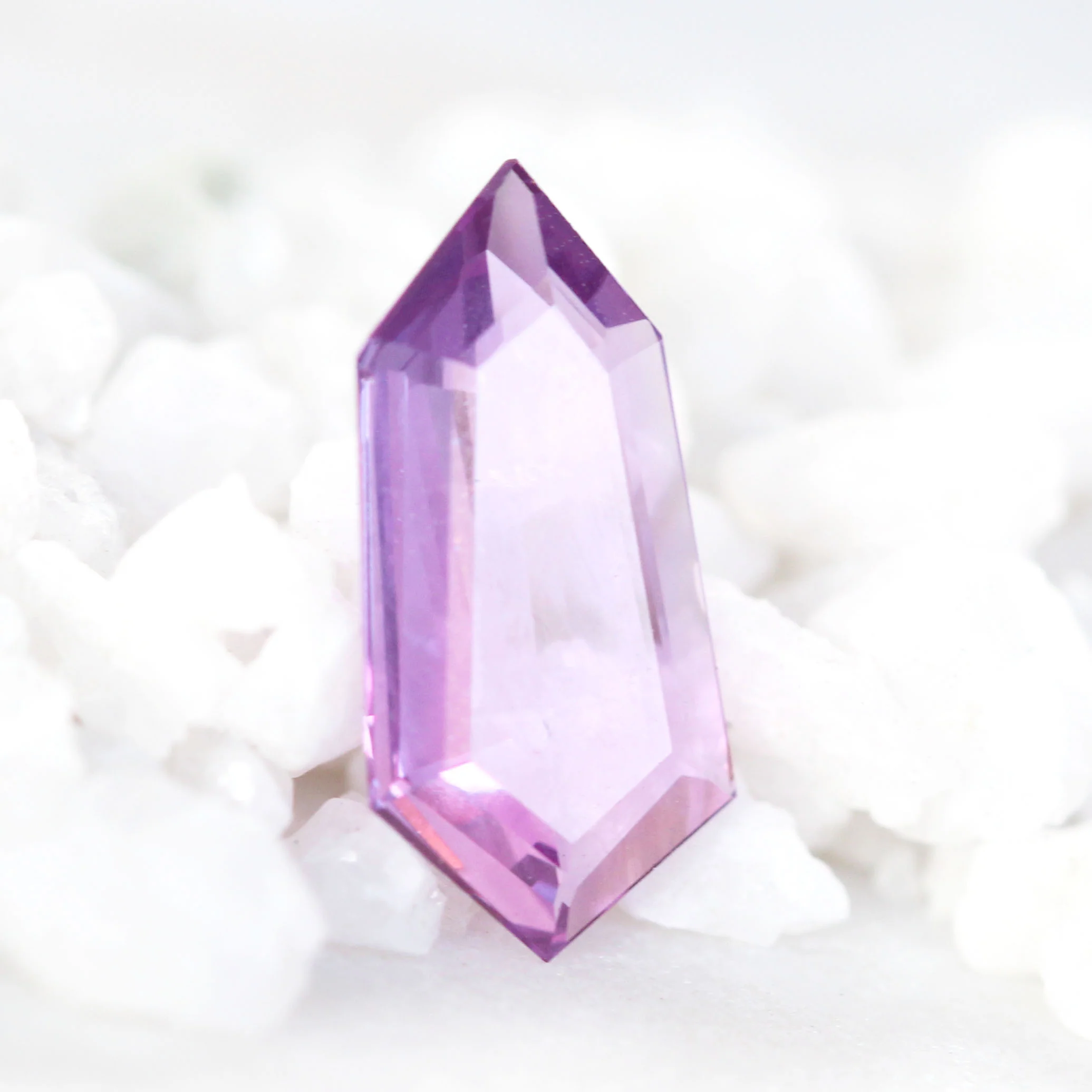 1.51 Carat Shield Purple Sapphire for Custom Work - Inventory Code SPS151 - Image 4