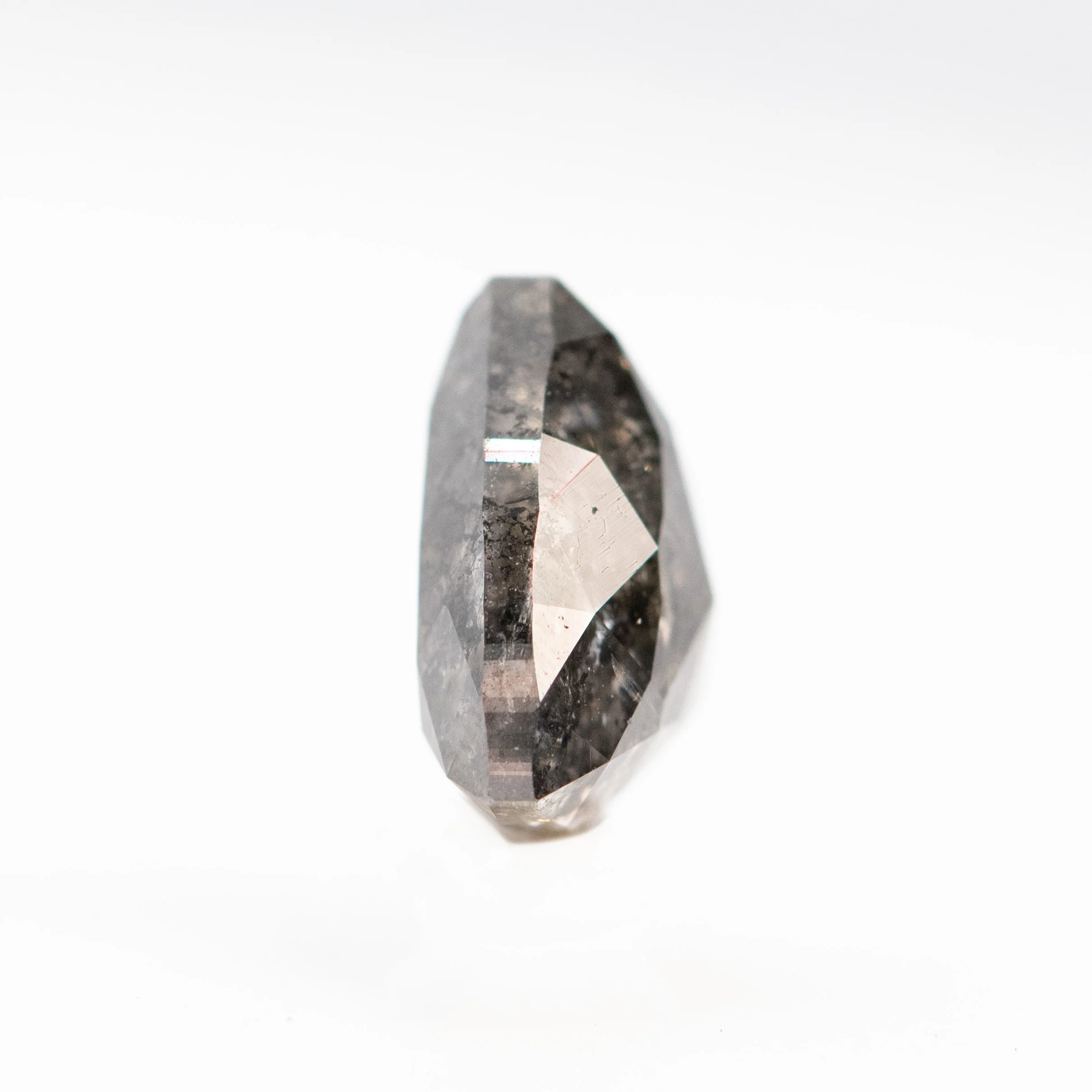 1.51 Carat Trillion Salt and Pepper Diamond for Custom Work - Inventory Code DCT151 - Image 5