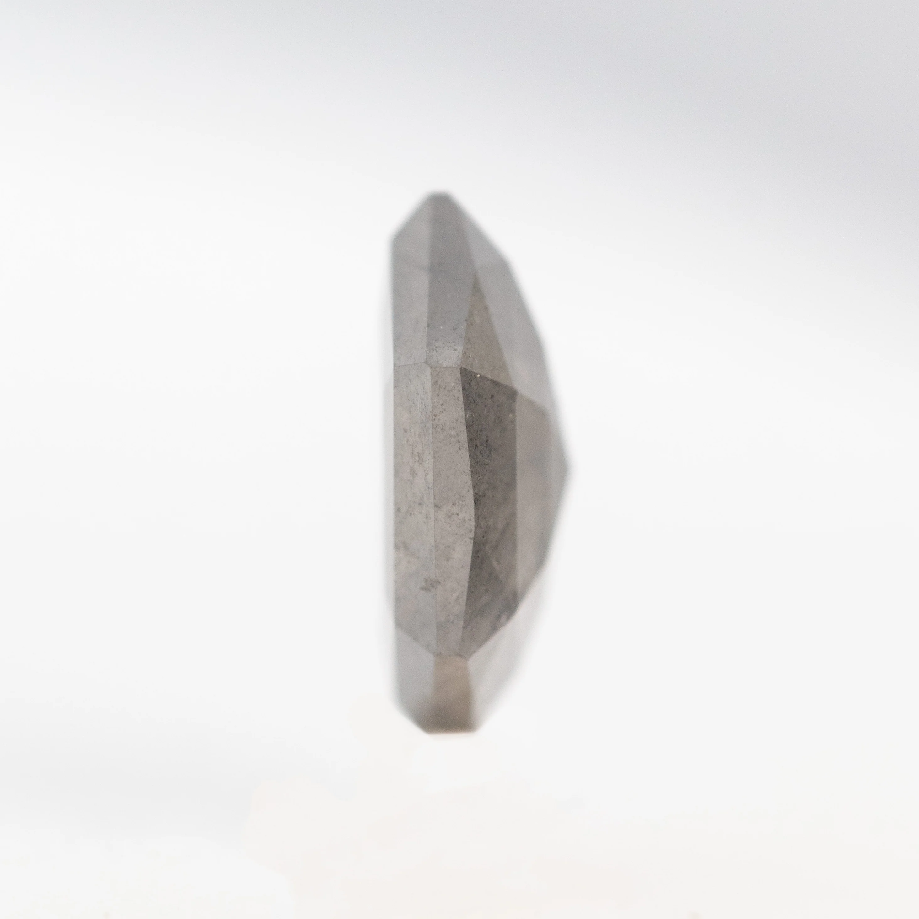 1.54 Carat Gray Hexagon Salt and Pepper Diamond for Custom Work - Inventory Code SGH154 - Image 5