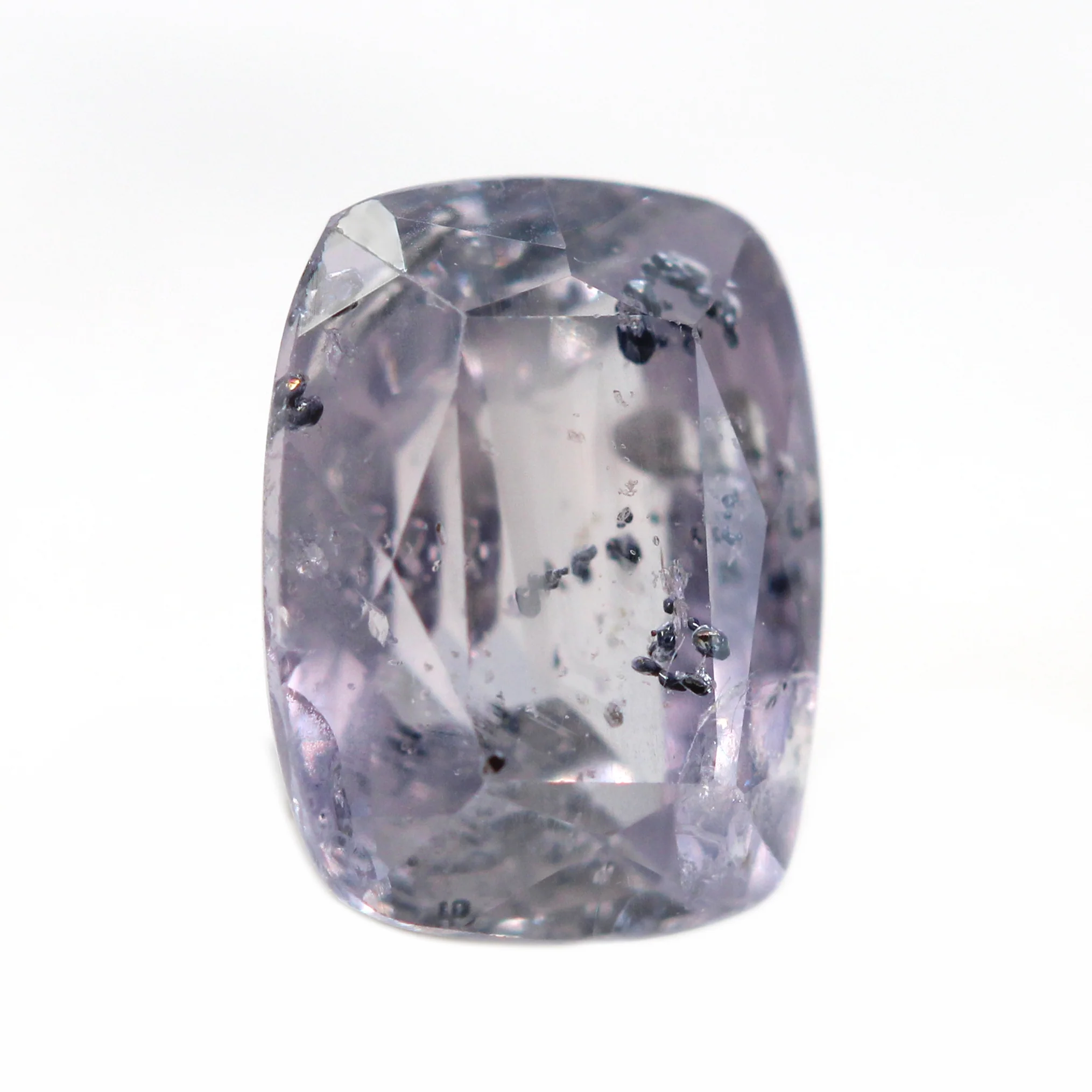 1.75 Carat Elongated Cushion Cut Light Purple Sapphire for Custom Work - Inventory Code PCS175 - Image 4