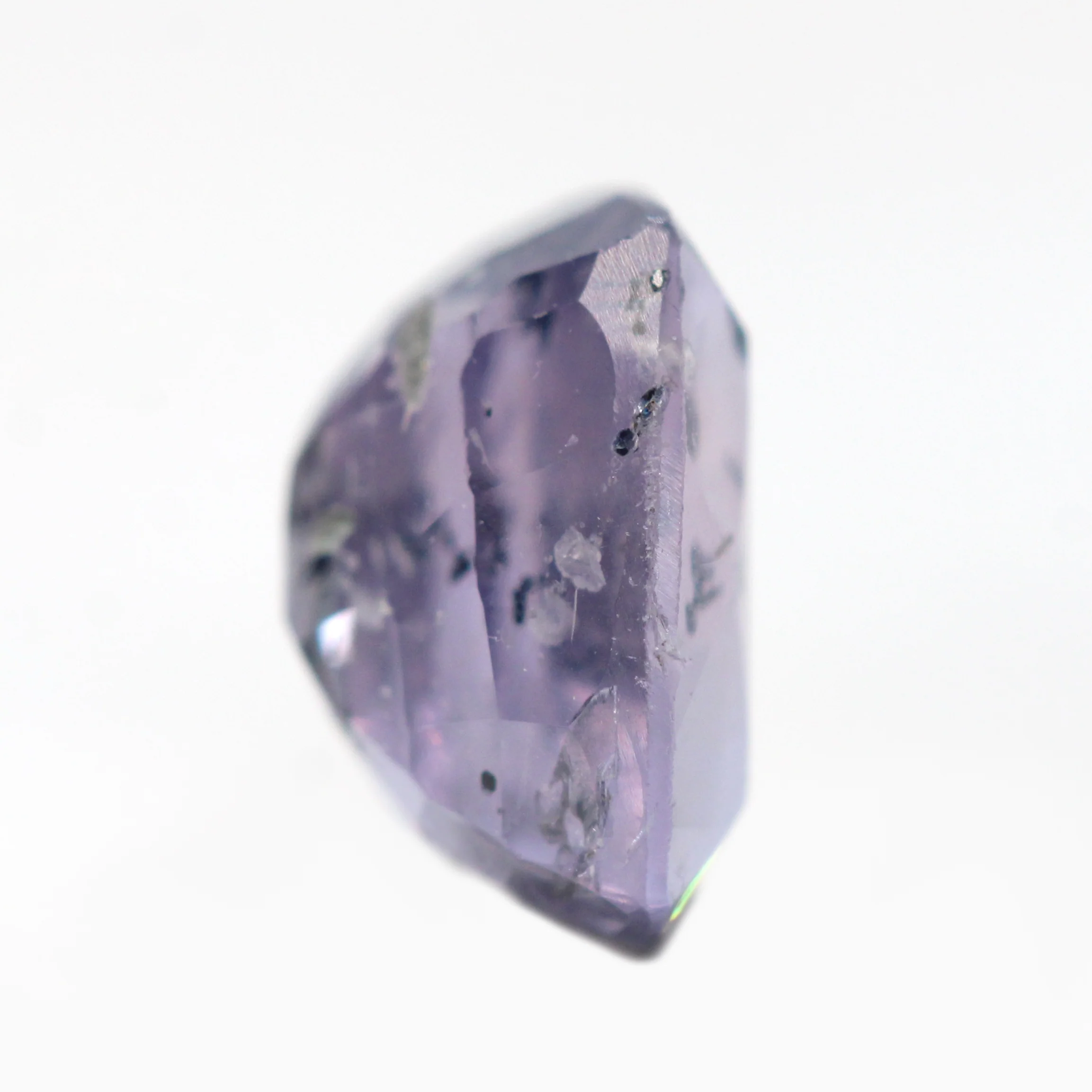 1.75 Carat Elongated Cushion Cut Light Purple Sapphire for Custom Work - Inventory Code PCS175 - Image 5