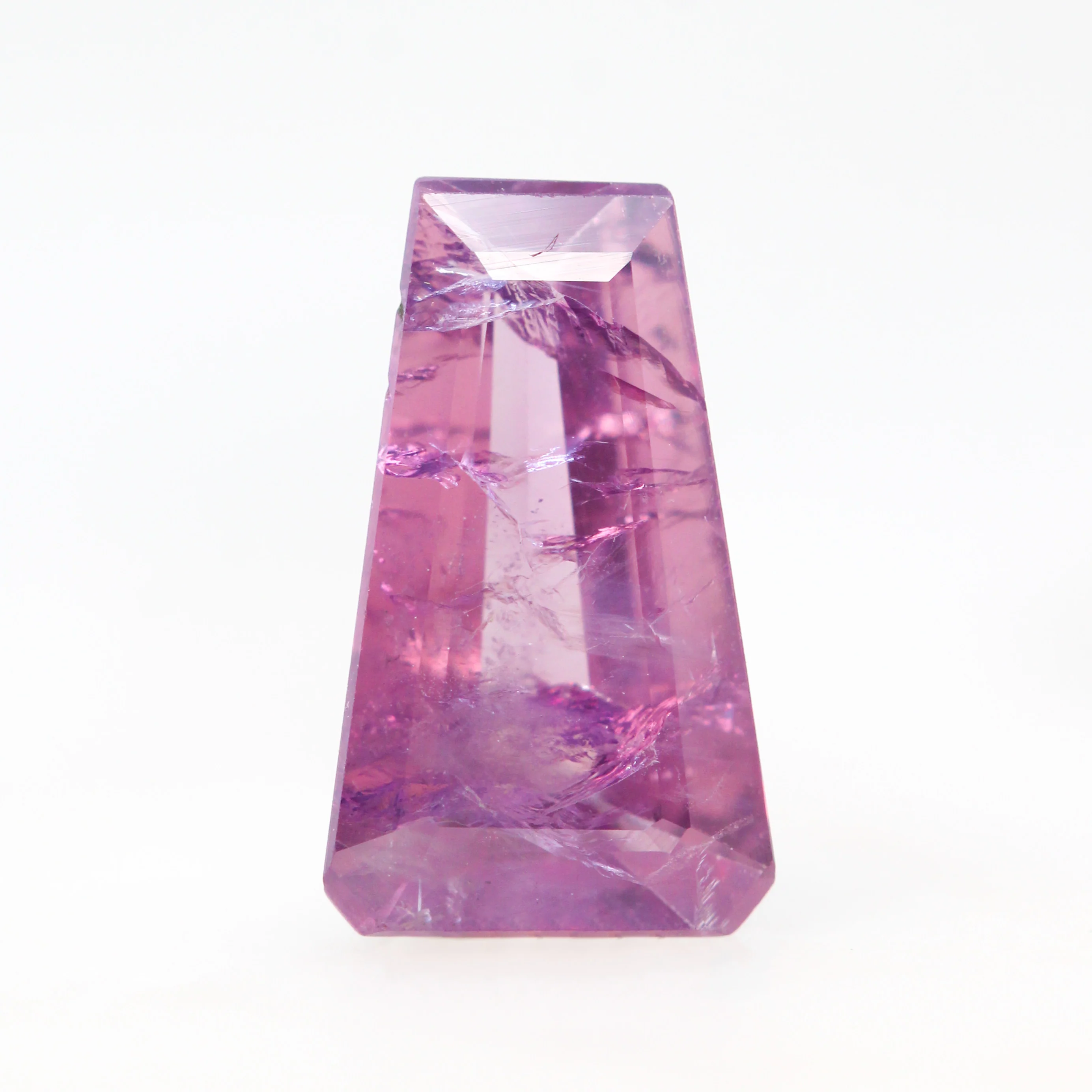 1.76 Carat Pink Trapezoid Sapphire for Custom Work - Inventory Code PTS176
