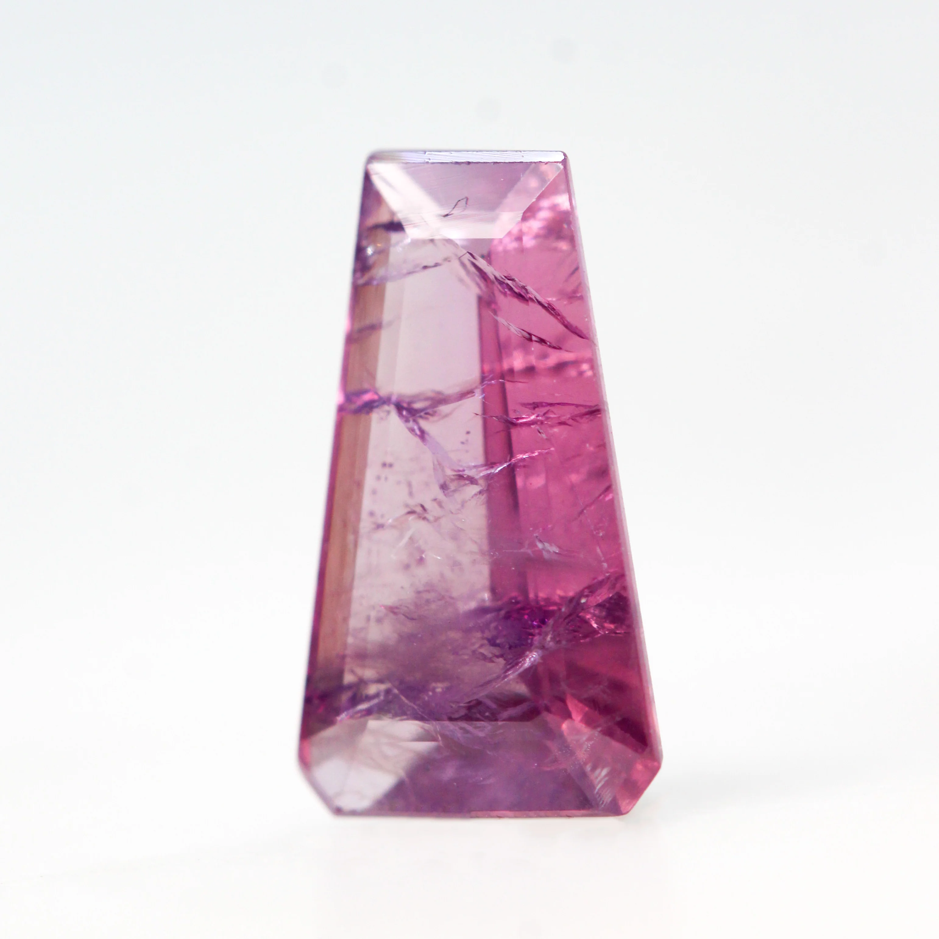 1.76 Carat Pink Trapezoid Sapphire for Custom Work - Inventory Code PTS176 - Image 3