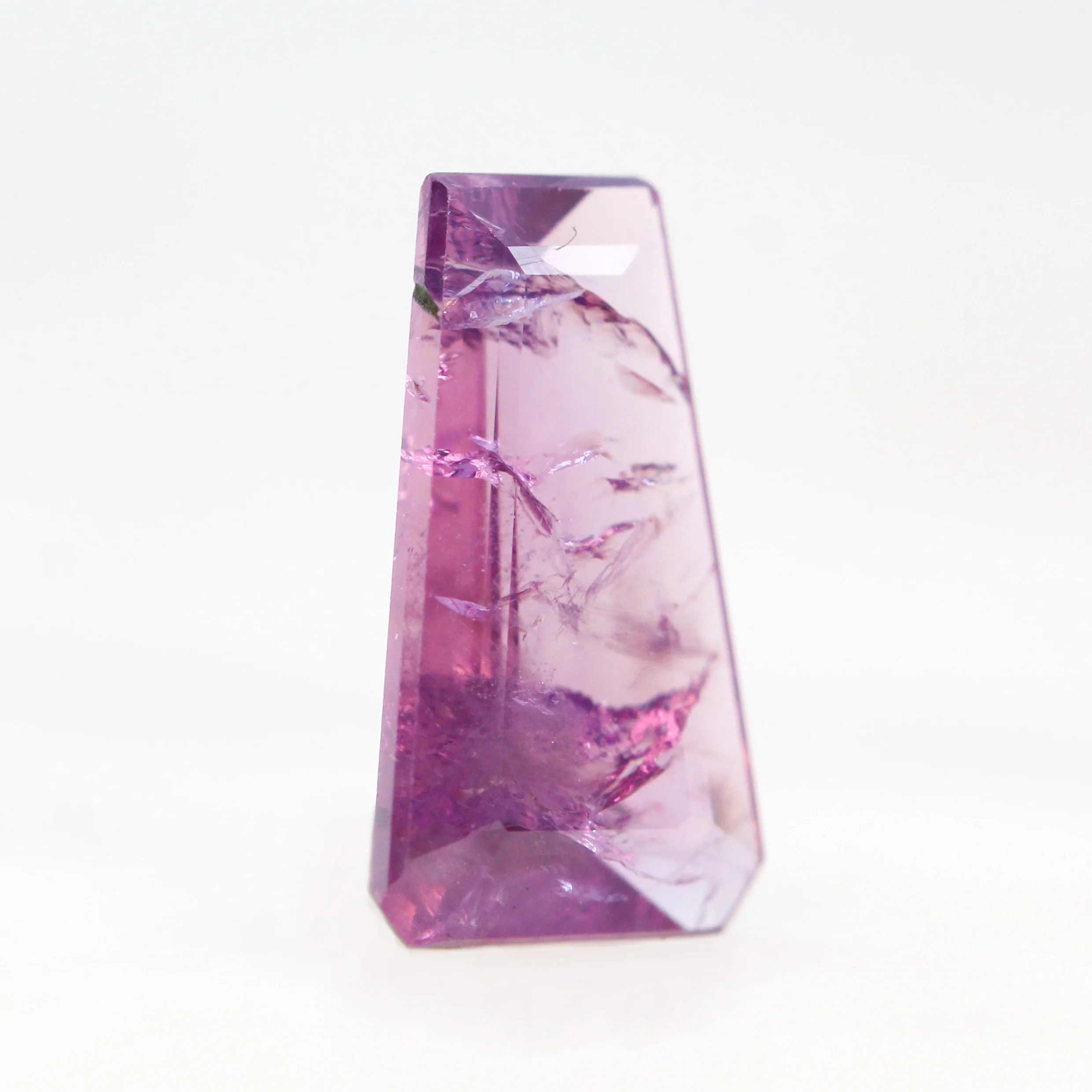 1.76 Carat Pink Trapezoid Sapphire for Custom Work - Inventory Code PTS176 - Image 4