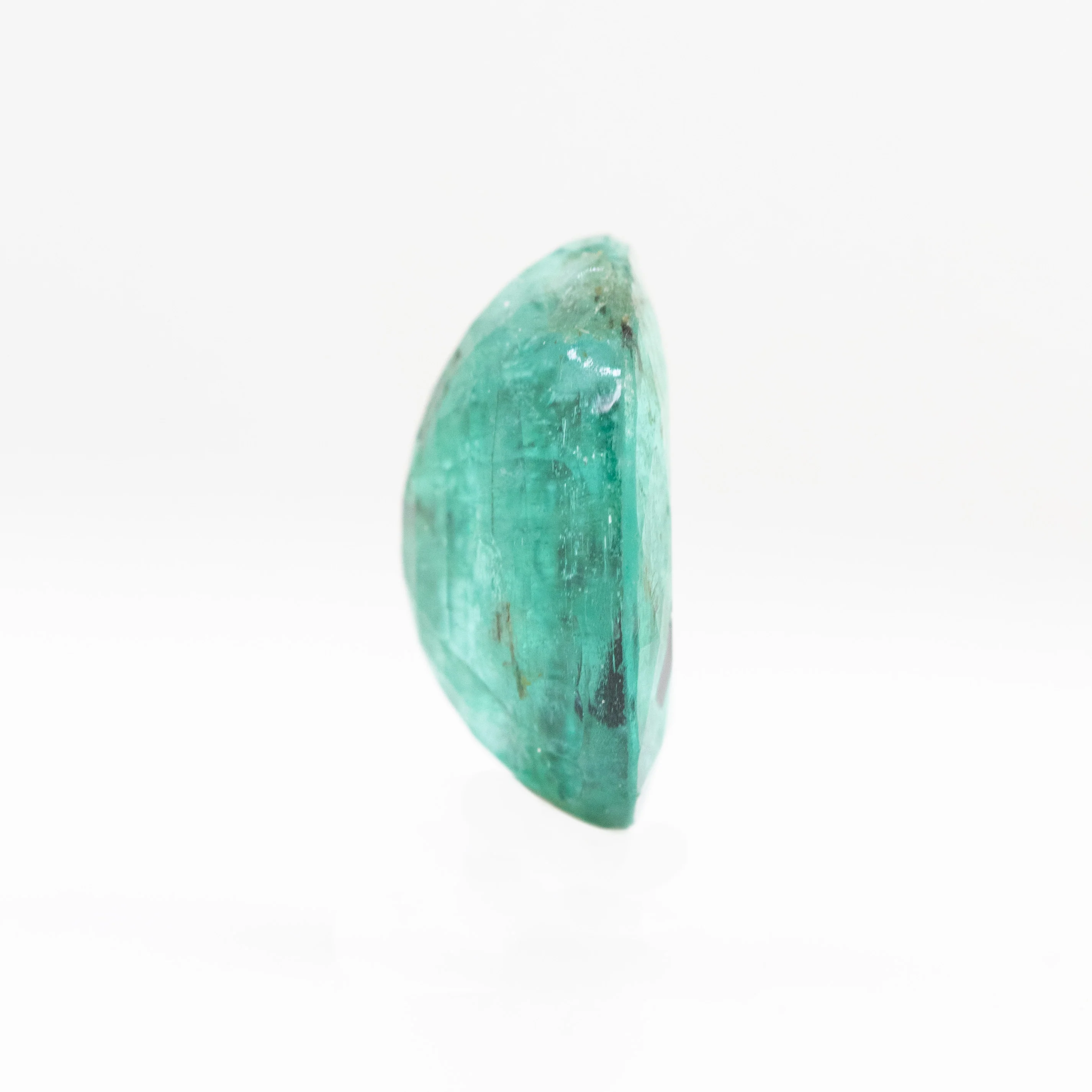 1.80 Carat Oval Emerald for Custom Work - Inventory Code GOE180 - Image 5