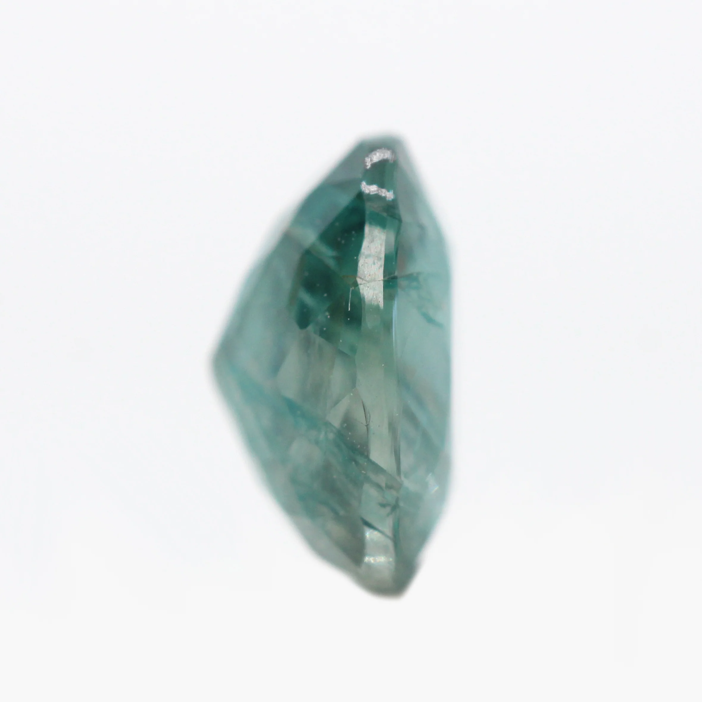 1.80 Carat Teal Oval Grandidierite for Custom Work - Inventory Code TOG180 - Image 5