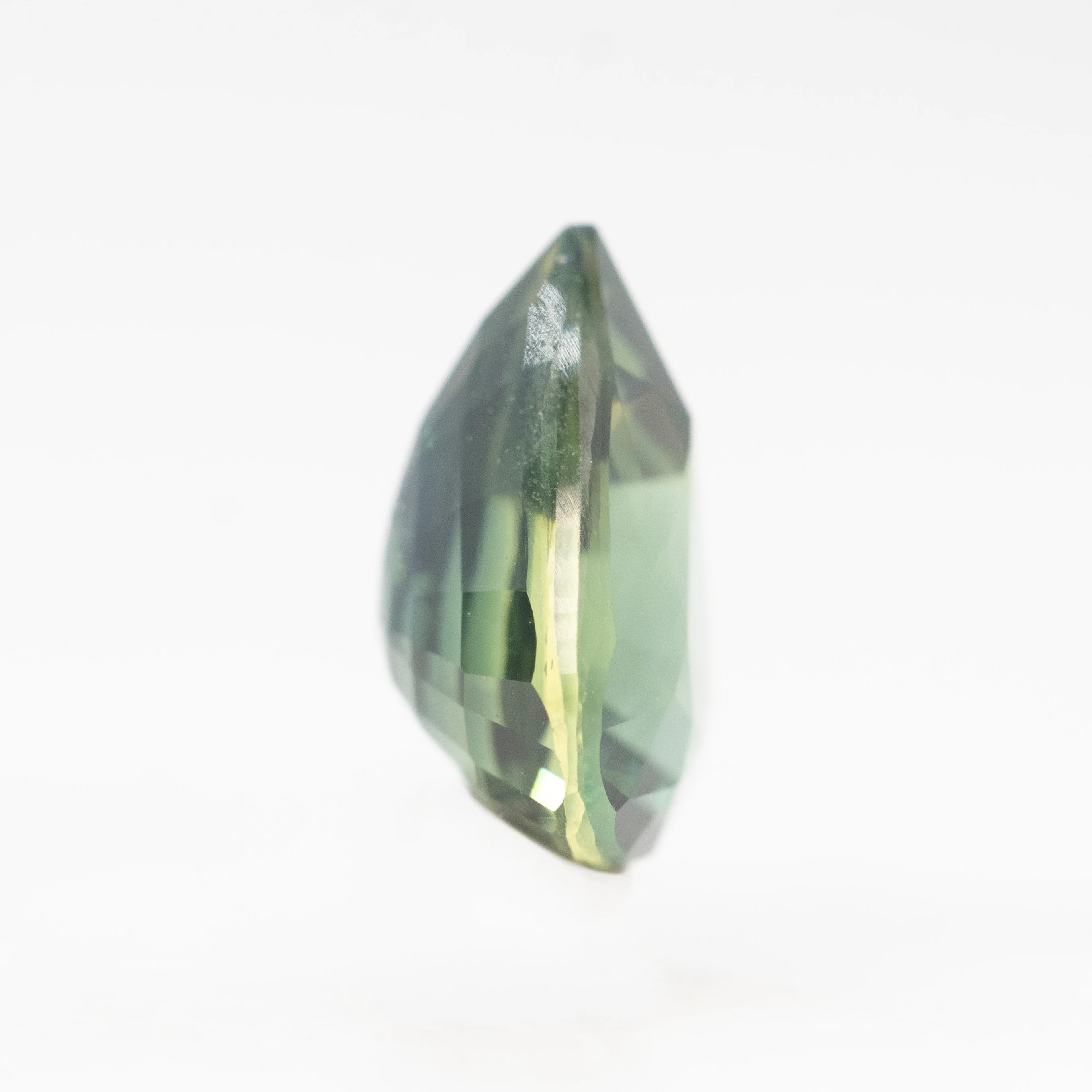 1.87 Carat Teal Pear Australian Sapphire for Custom Work - Inventory Code TPS187 - Image 5