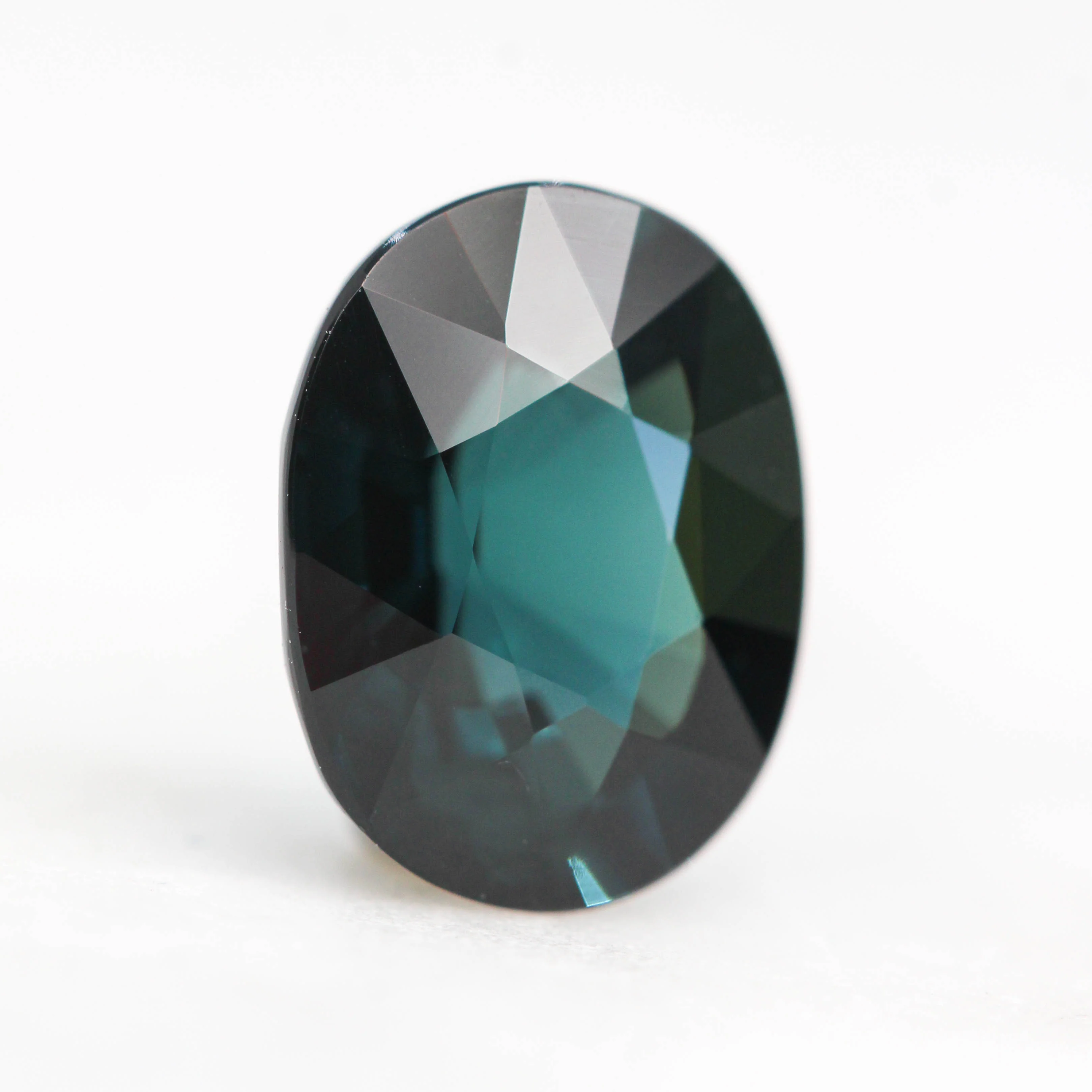 1.89 Carat Teal Oval Tourmaline for Custom Work - Inventory Code TOT189 - Image 4