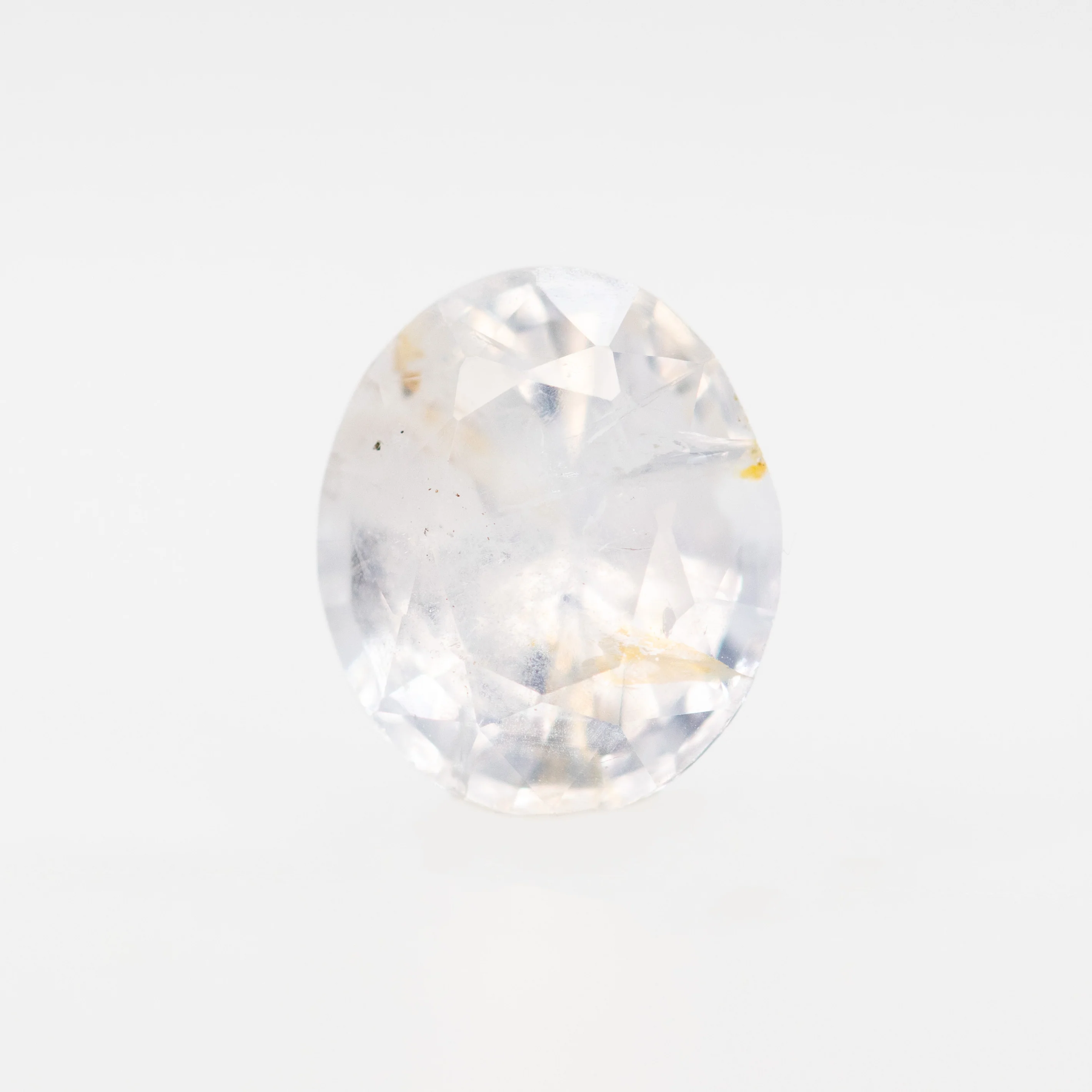 1.90 Carat Clear Blue Oval Sapphire for Custom Work - Inventory Code OCS190