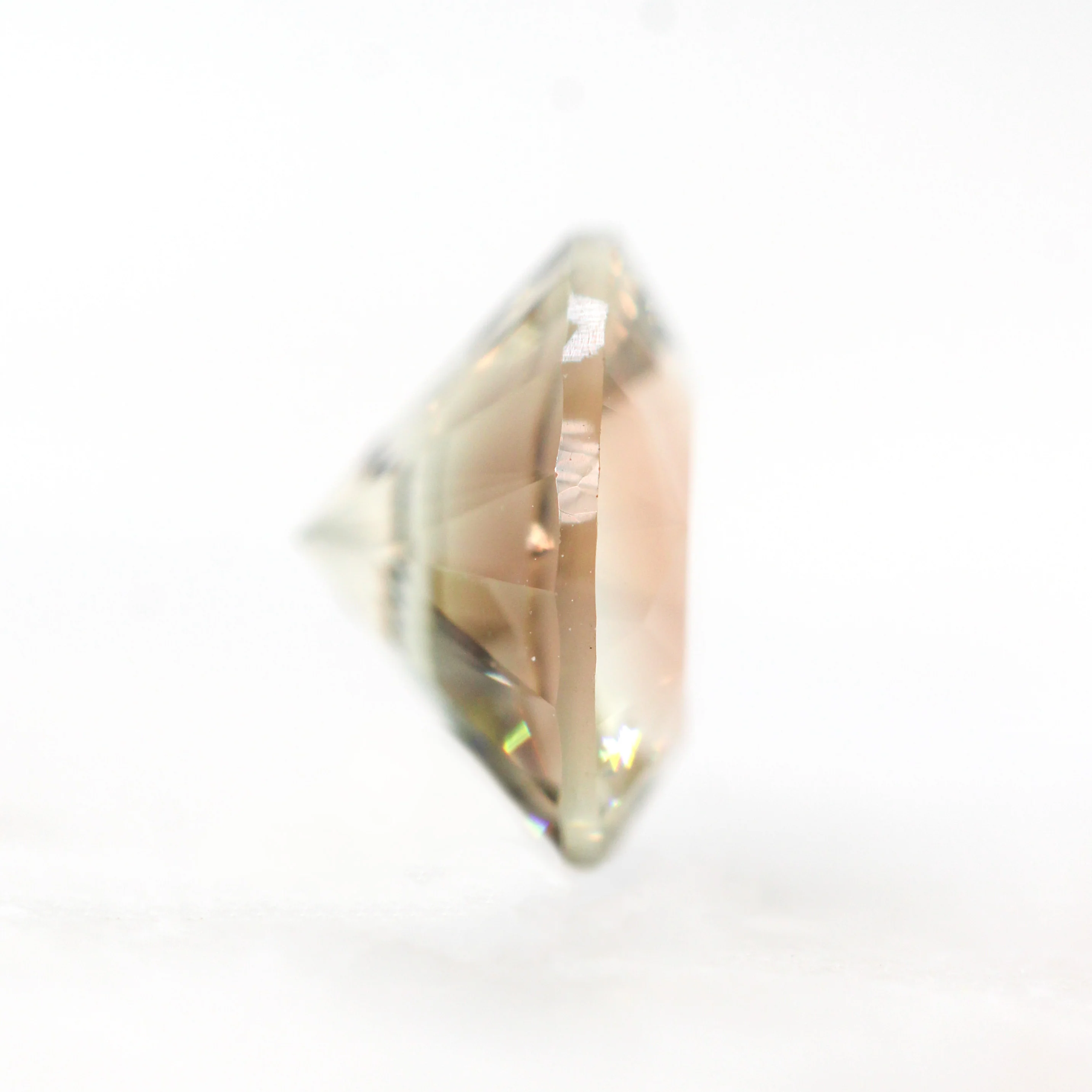 1.90 Carat Round Sunstone for Custom Work - Inventory Code RSS190 - Image 5
