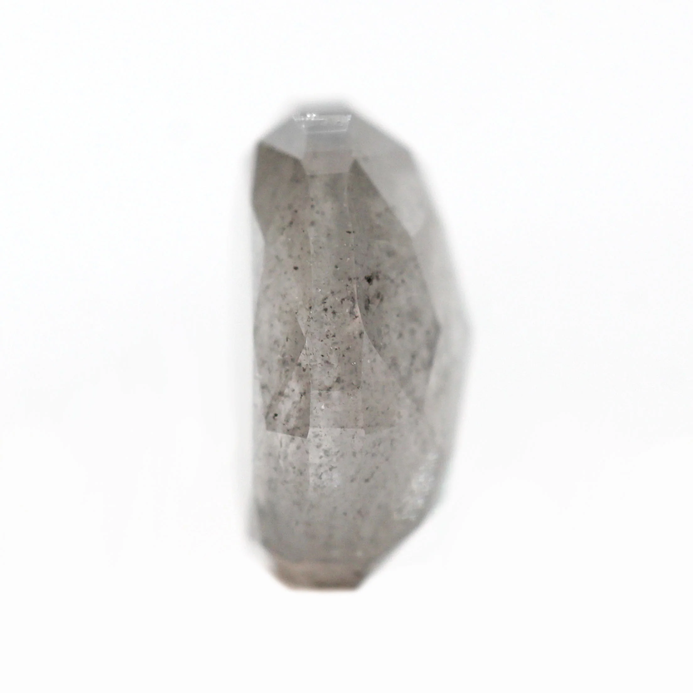 1.92 Carat Gray Oval Salt and Pepper Diamond for Custom Work - Inventory Code SGO192 - Image 6