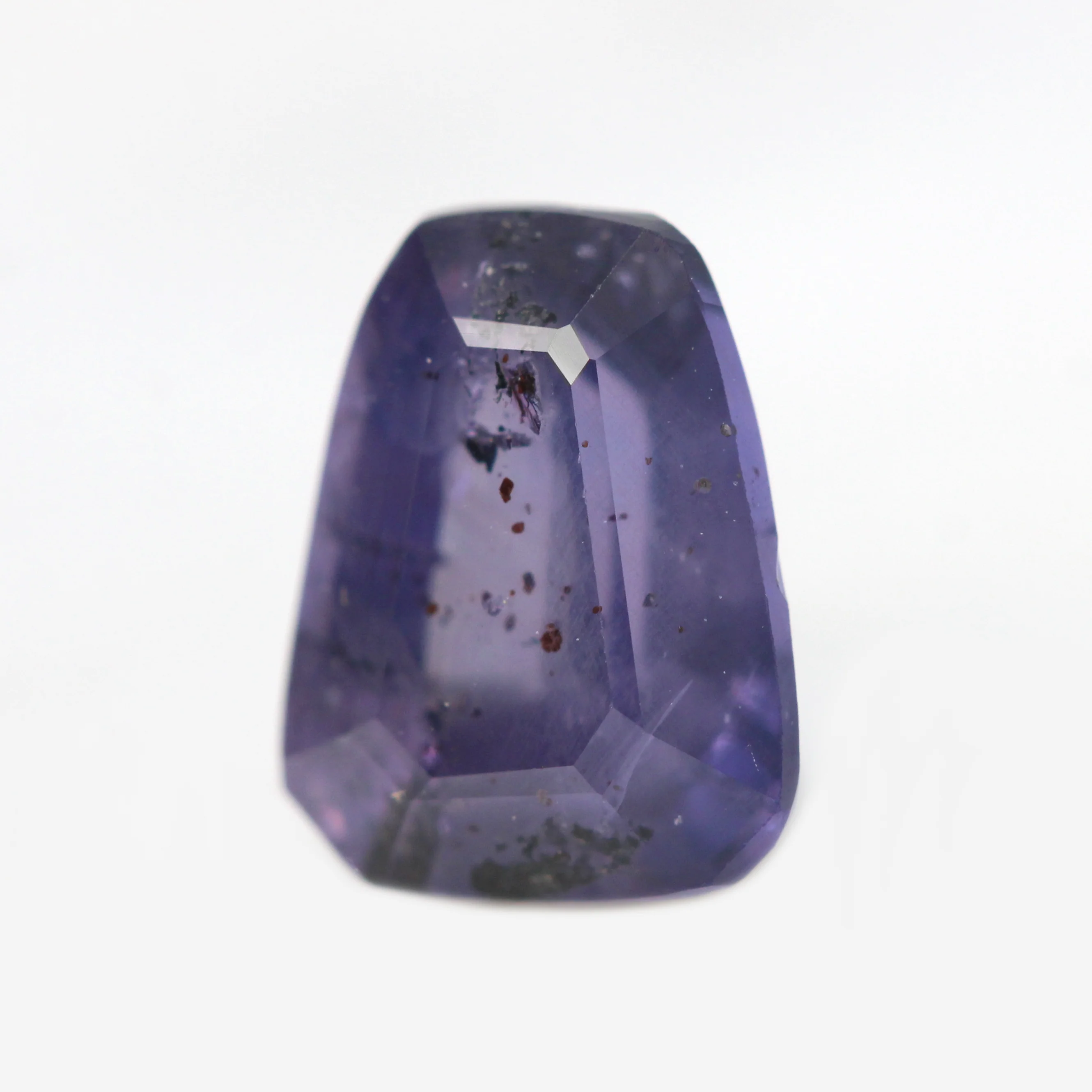 1.93 Carat Purple Trapezoid Sapphire for Custom Work - Inventory Code PTS193 - Image 4