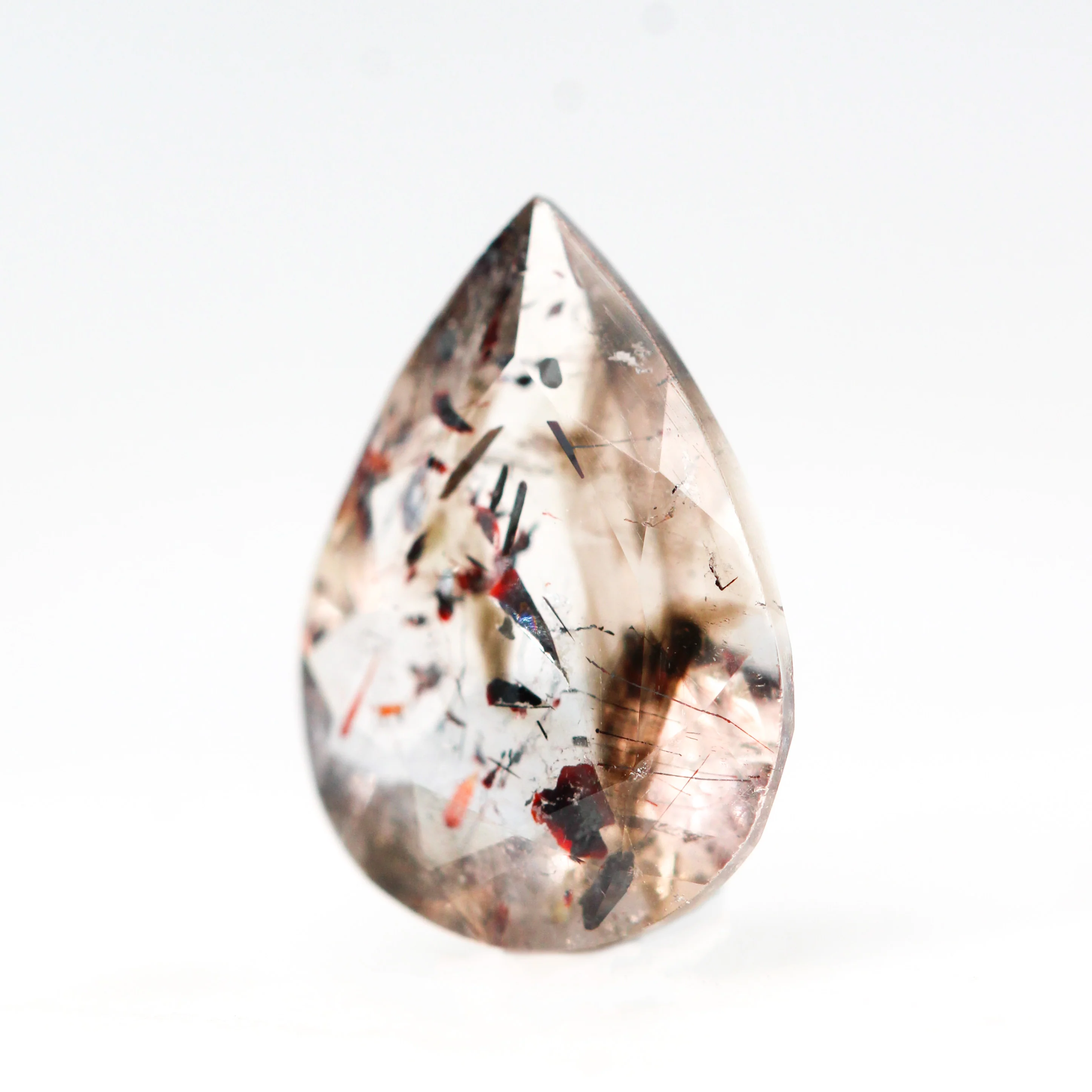 1.95 Carat Pear Melody Quartz for Custom Work - Inventory Code PMQ195 - Image 3
