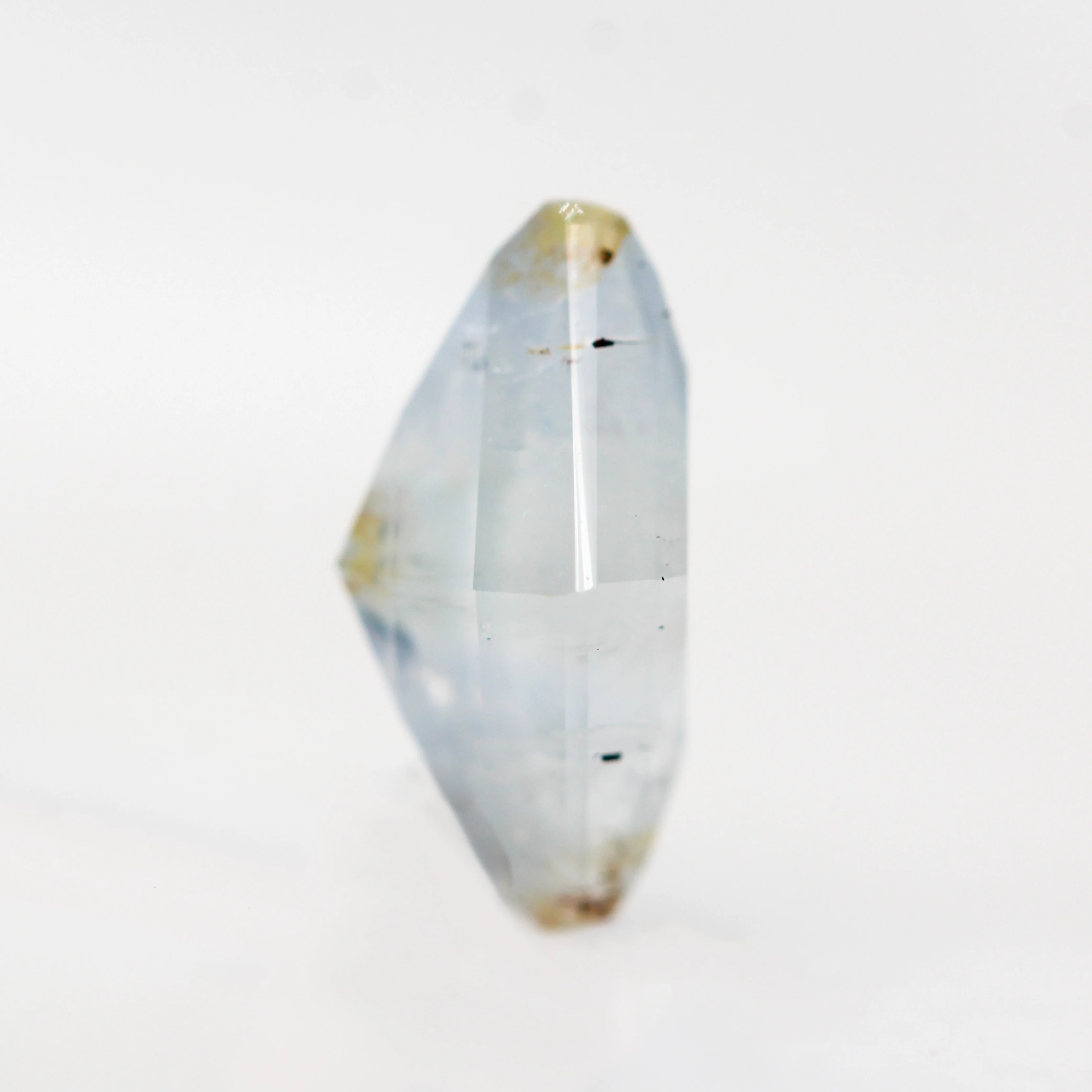1.96 Carat Opalescent Gray Lozenge Cut Sapphire for Custom Work - Inventory Code GLS196 - Image 5
