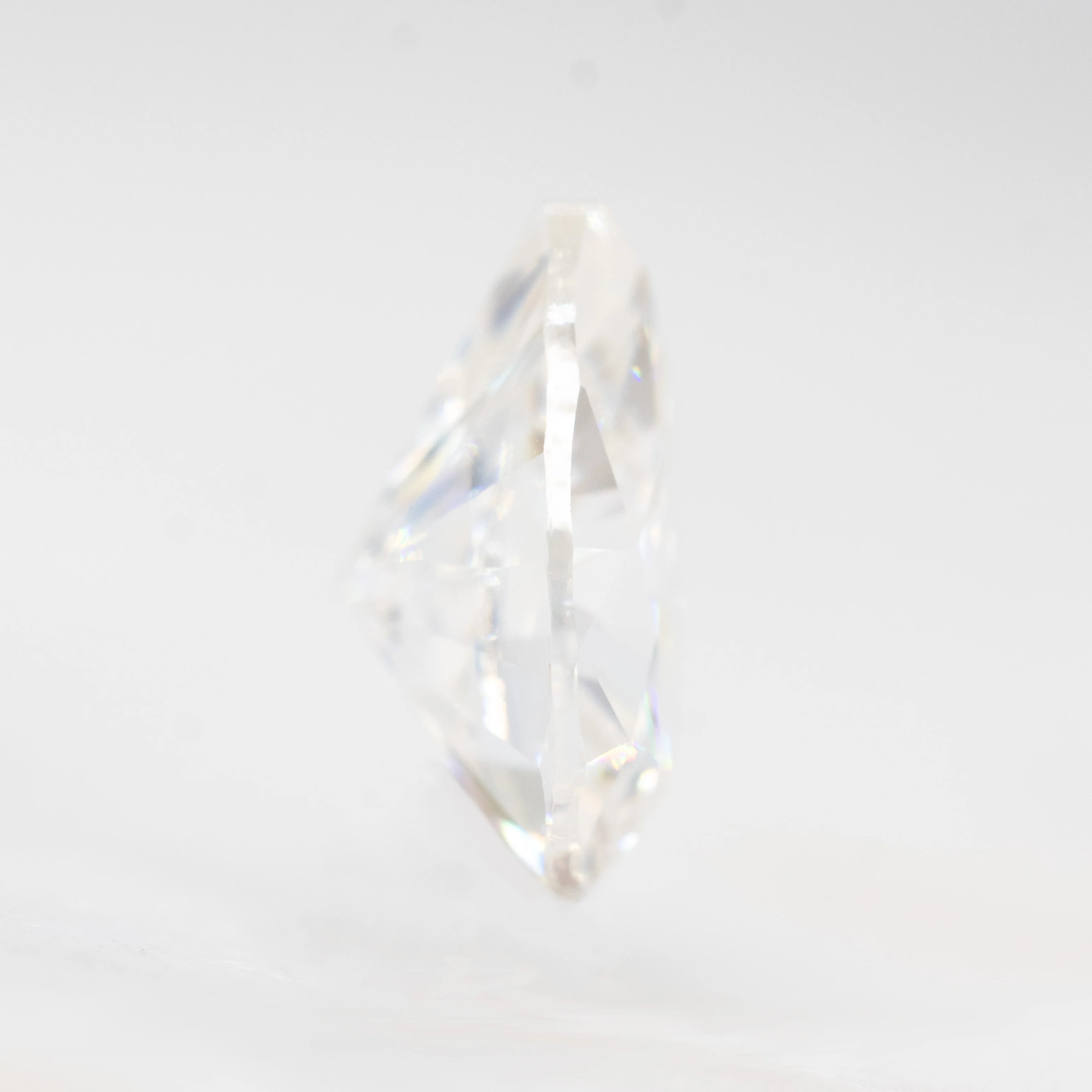 1.98 Carat Clear White Pear Moissanite for Custom Work - Inventory Code CCP198 - Image 5