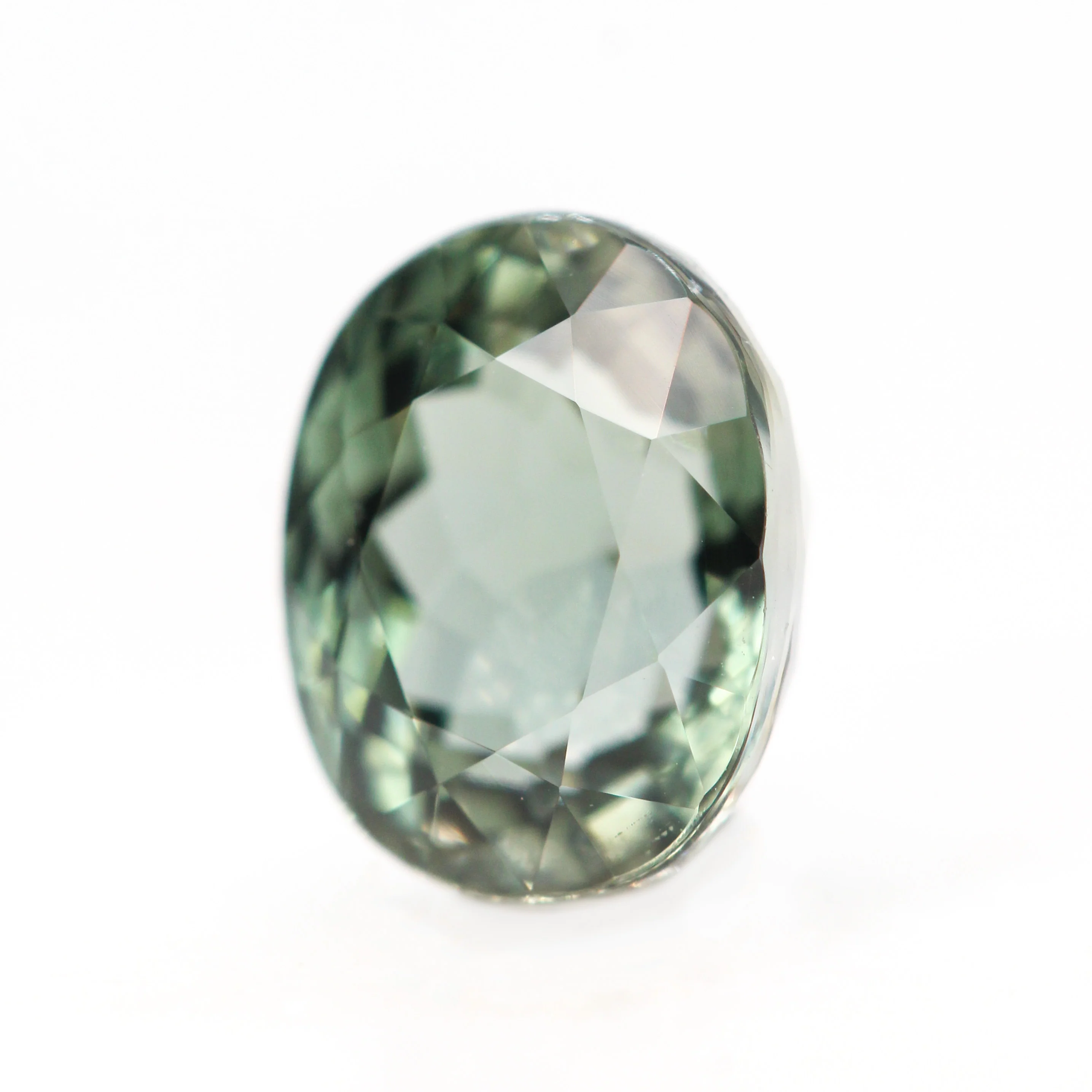 1.98 Carat Green Oval Tourmaline for Custom Work - Inventory Code GOT198 - Image 3