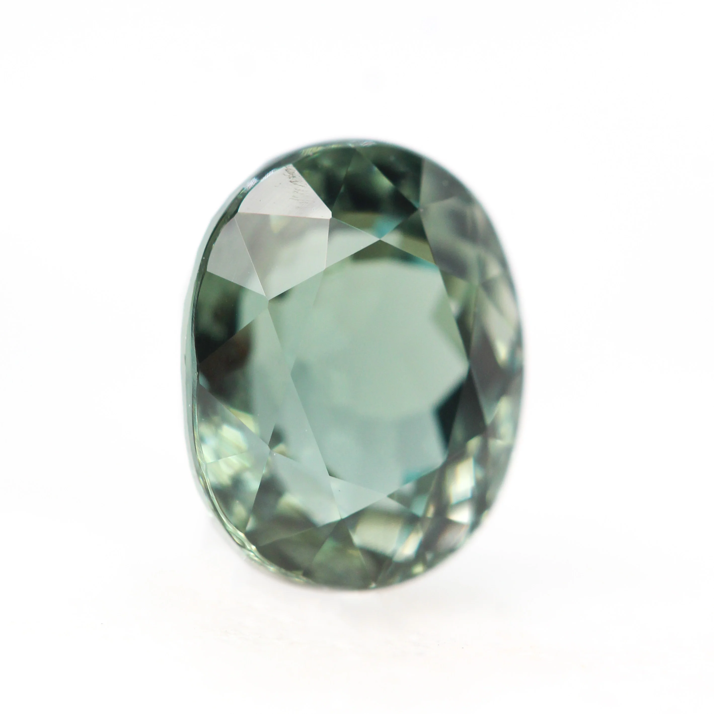 1.98 Carat Green Oval Tourmaline for Custom Work - Inventory Code GOT198 - Image 4