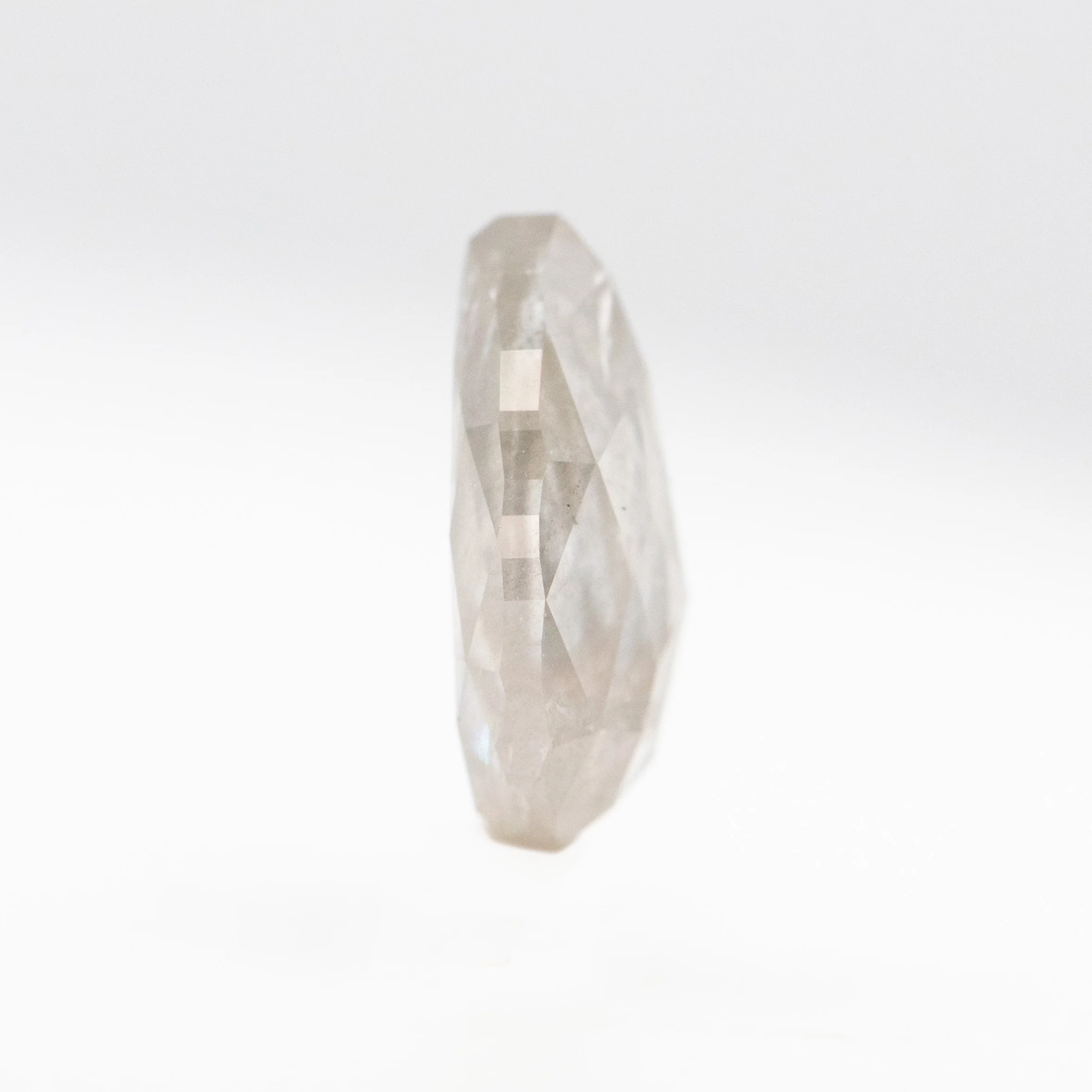 2.00 Carat Gray Pear Salt and Pepper Diamond for Custom Work - Inventory Code SCP200 - Image 5
