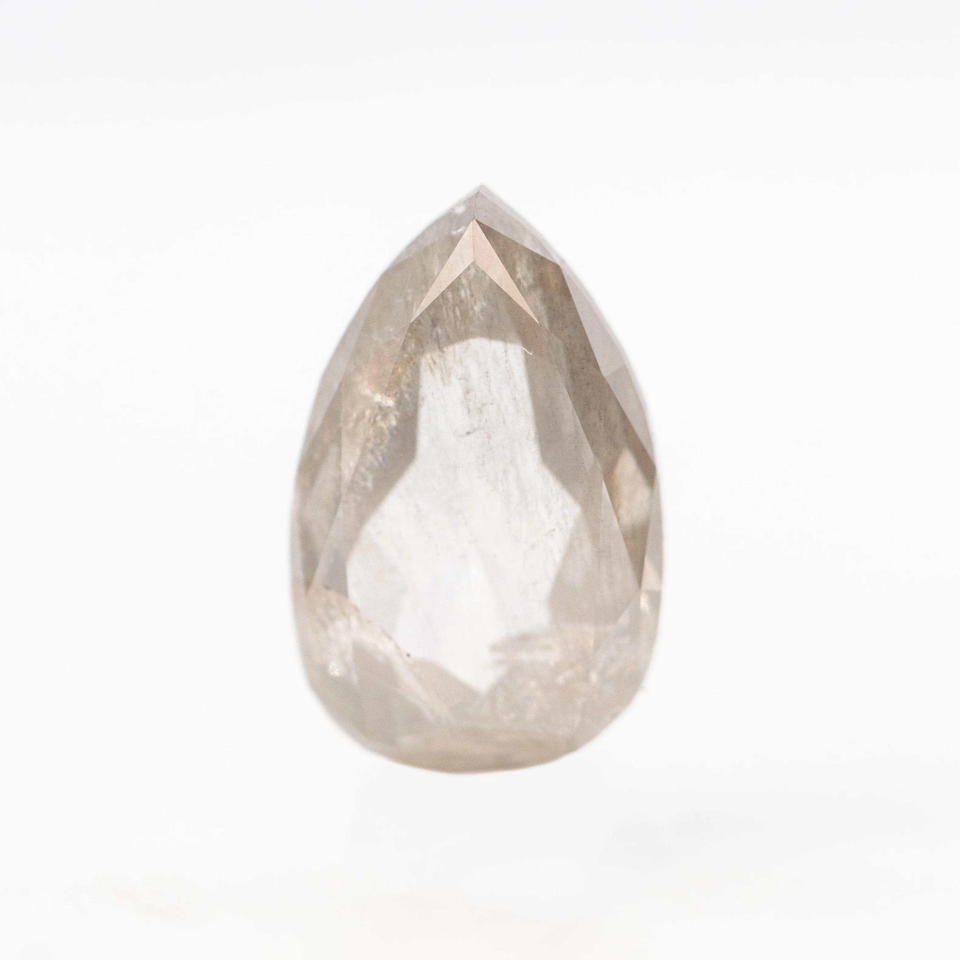 2.00 Carat Gray Pear Salt and Pepper Diamond for Custom Work - Inventory Code SCP200 - Image 6