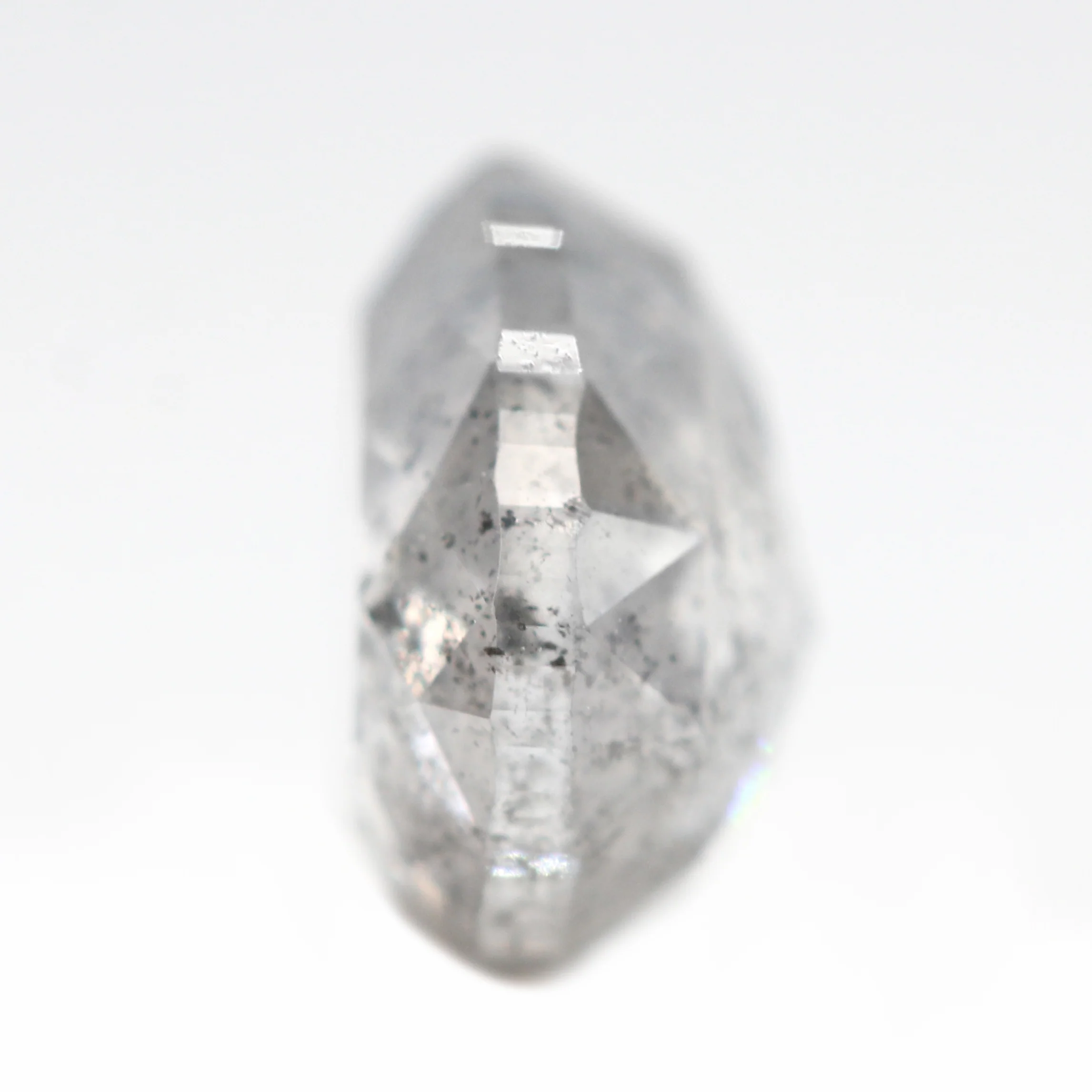 2.00 Carat Gray Pear Salt and Pepper Diamond for Custom Work - Inventory Code SGP200 - Image 7