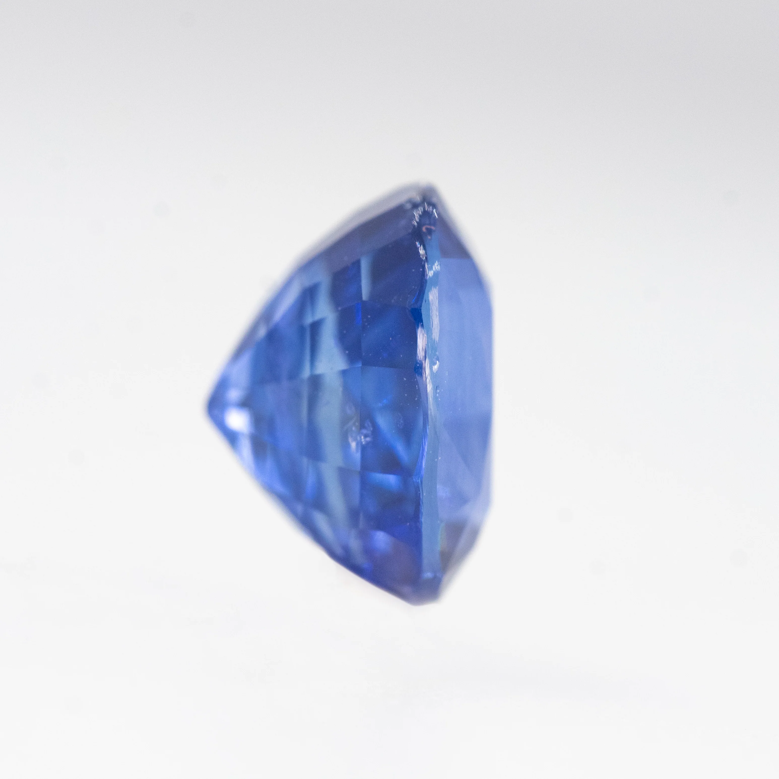 2.02 Carat Cobalt Blue Oval Sapphire for Custom Work - Inventory Code CBOS202 - Image 5
