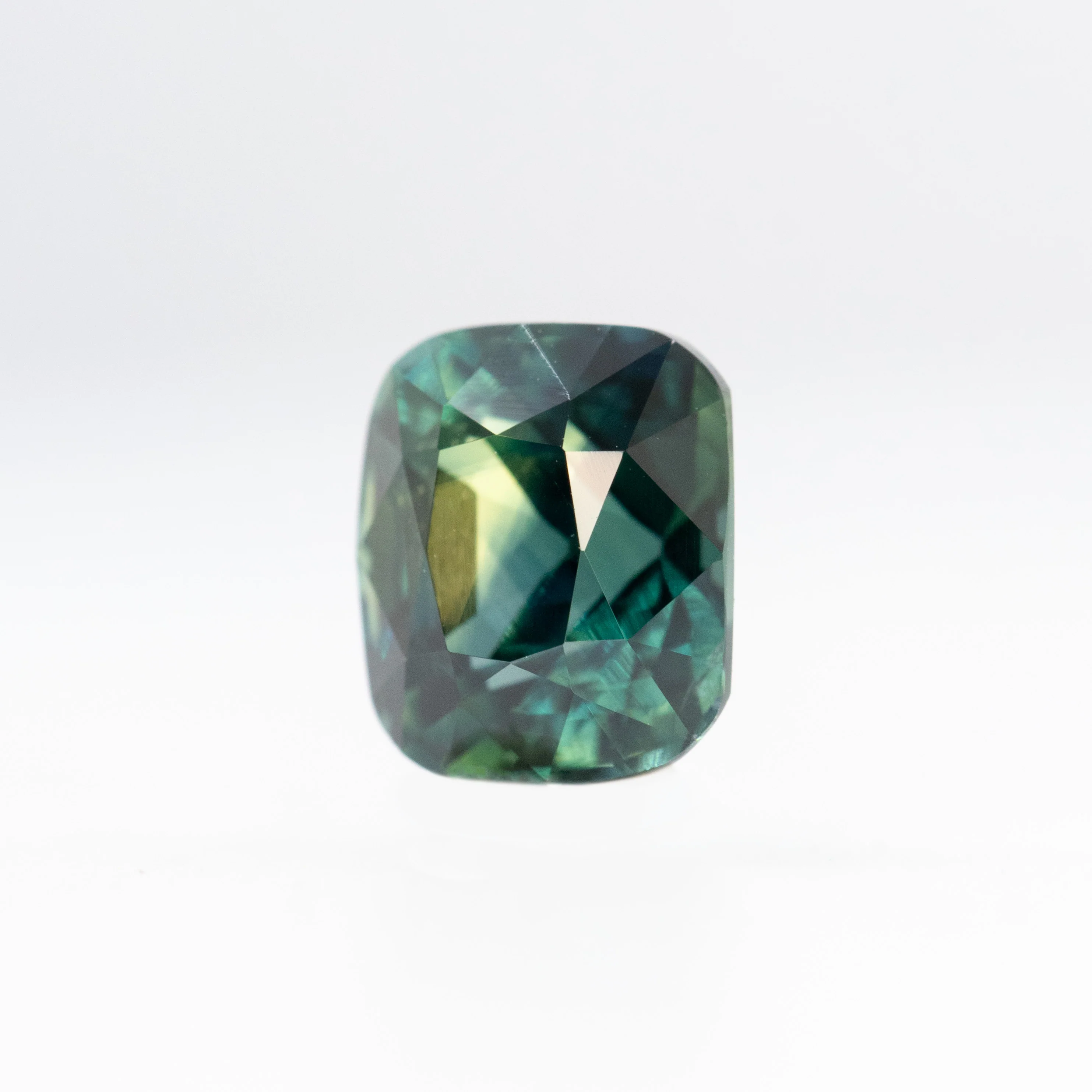 2.02 Carat Teal Elongated Cushion Sapphire for Custom Work - Inventory Code TECS202 - Image 3
