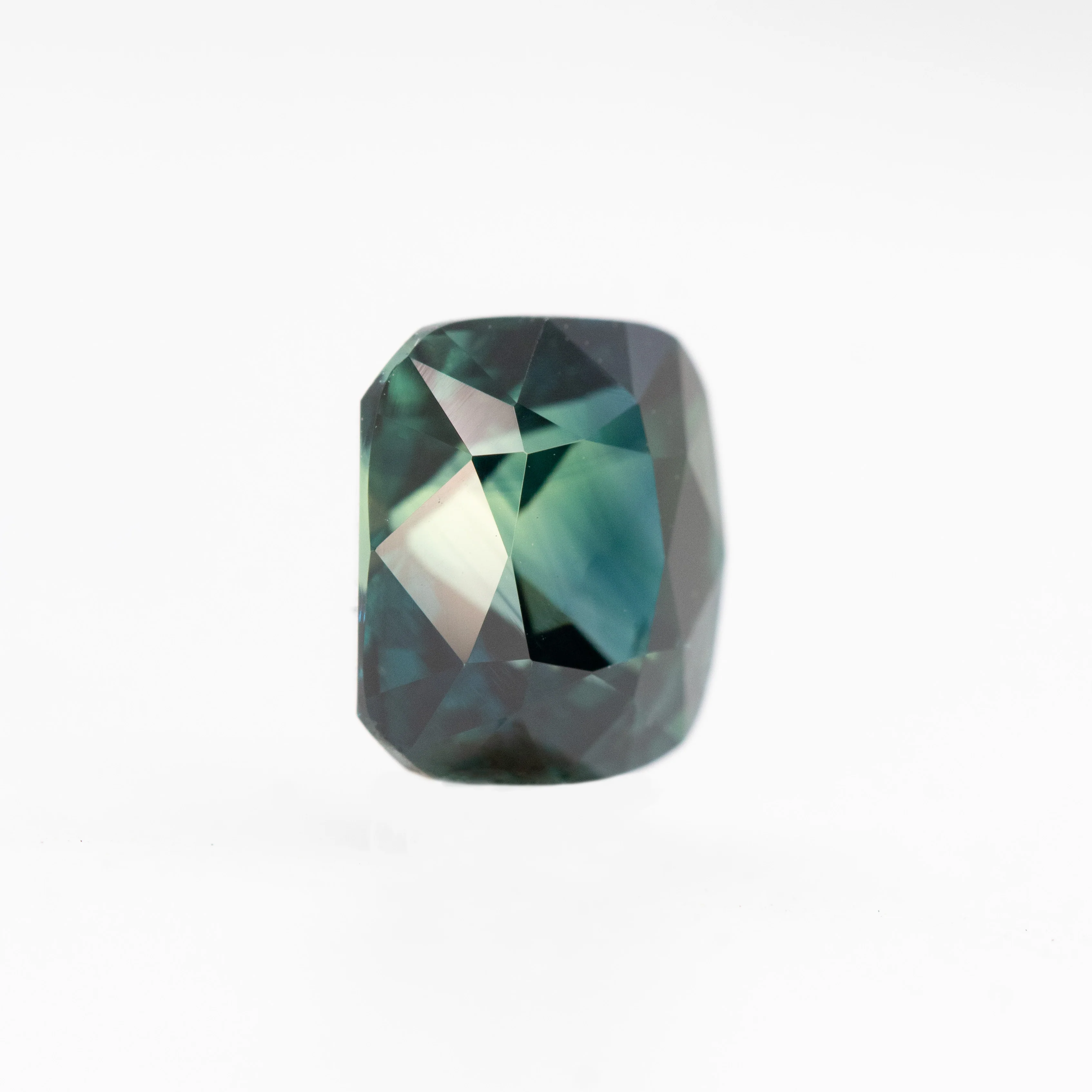 2.02 Carat Teal Elongated Cushion Sapphire for Custom Work - Inventory Code TECS202 - Image 4