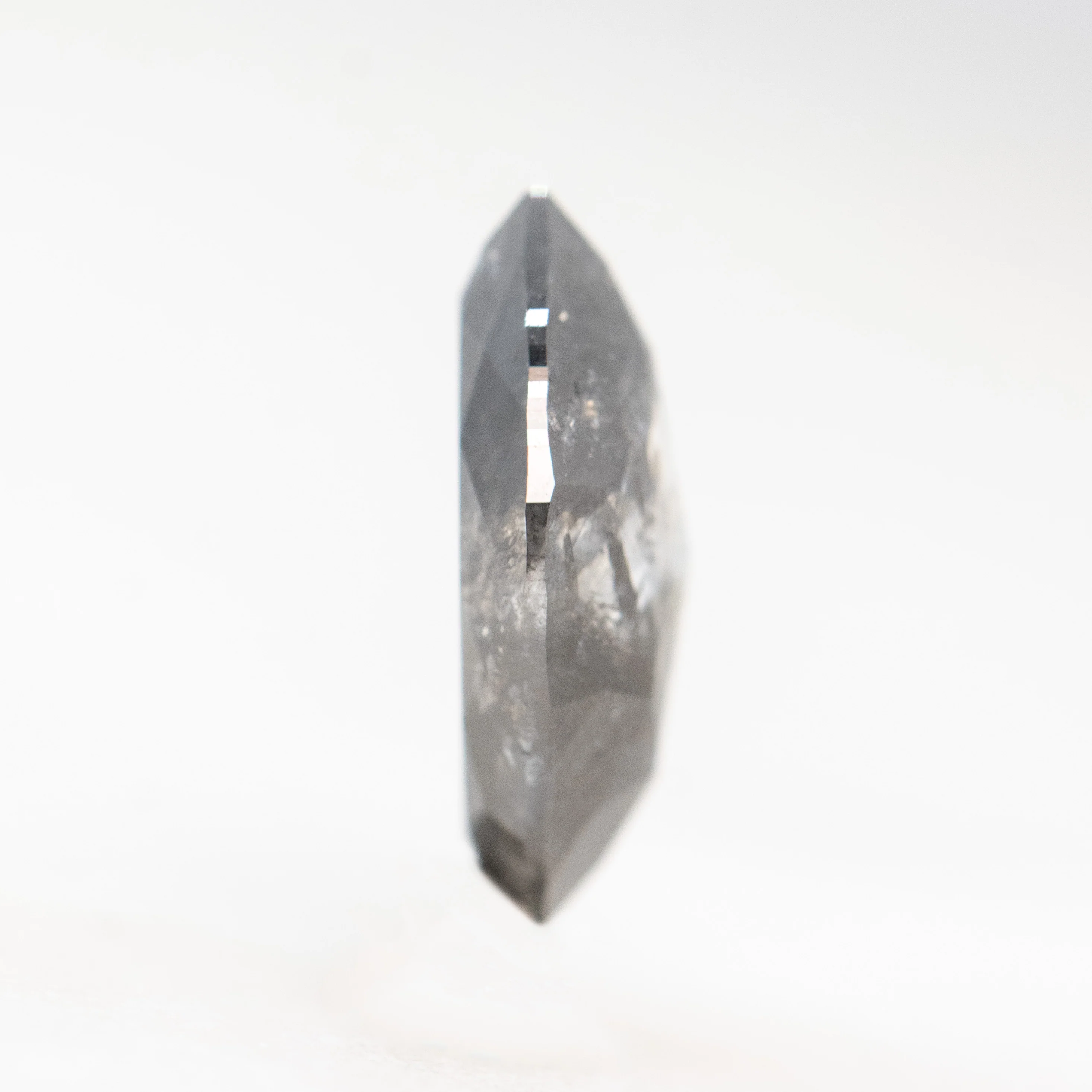 2.07 Carat Dark and Clear Marquise Salt and Pepper Diamond for Custom Work - Inventory Code DCM207 - Image 6