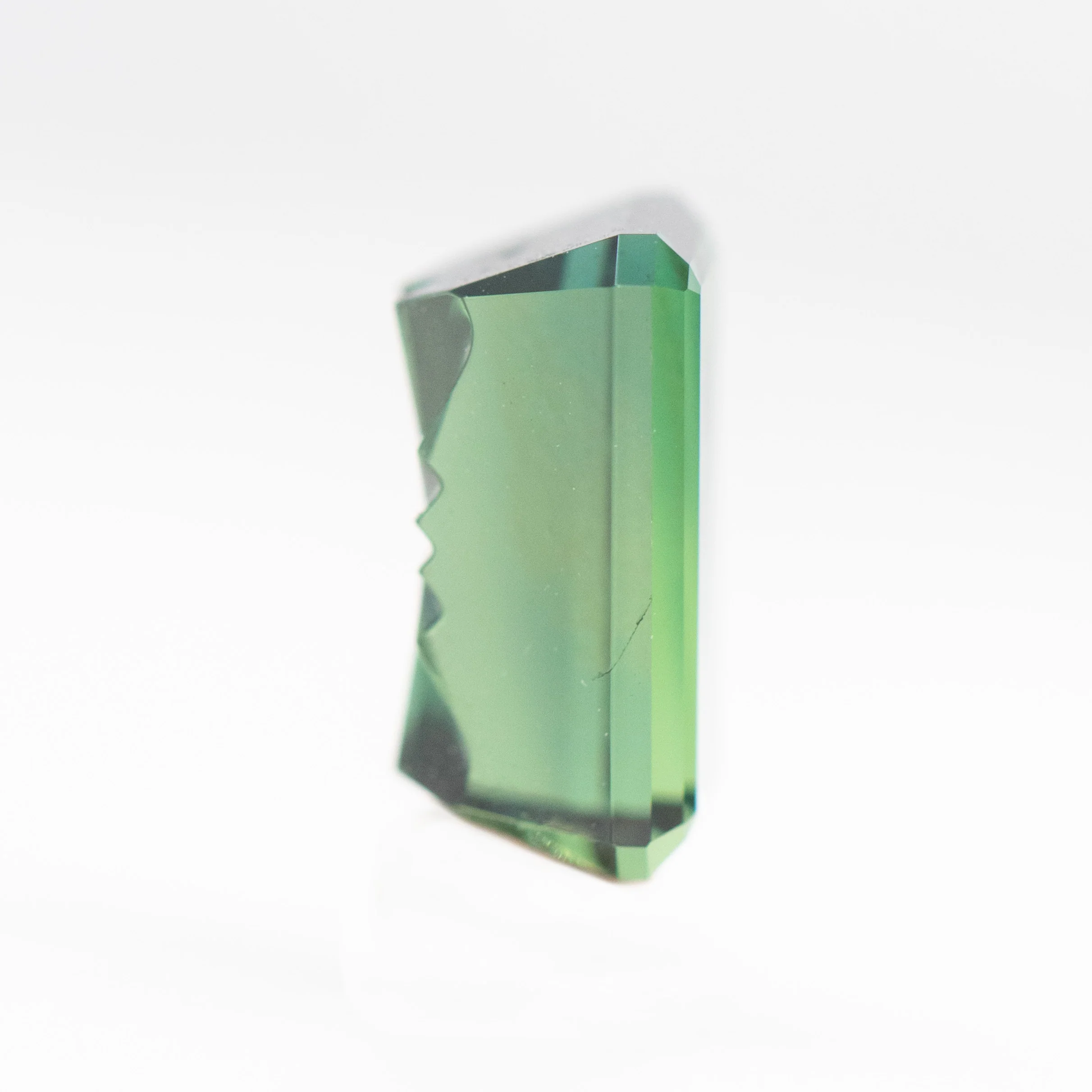 2.11 Carat Green Fantasy Cut Sapphire for Custom Work - Inventory Code GRFS211 - Image 5