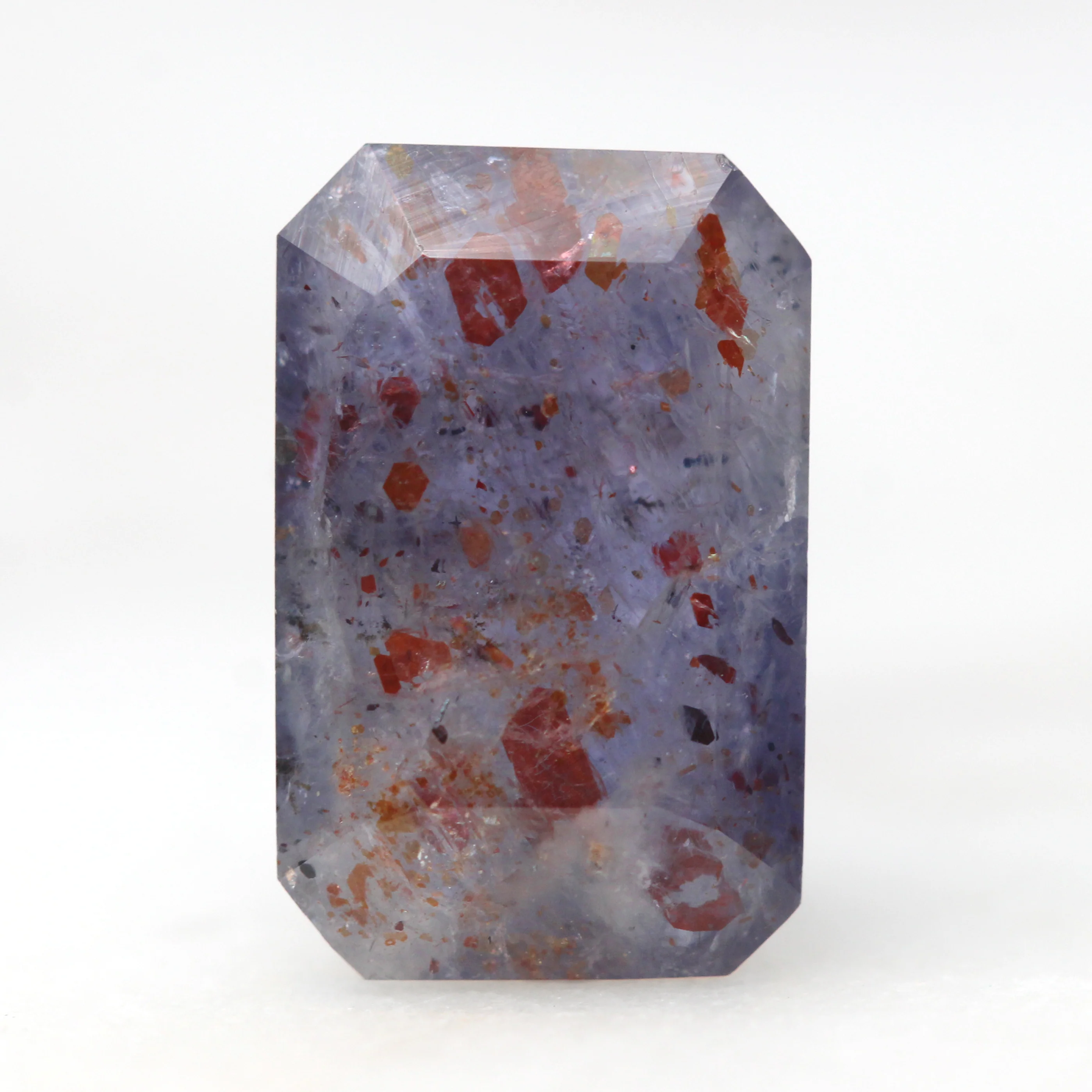 2.20 Carat Emerald Cut Purple Iolite for Custom Work - Inventory Code EPI220