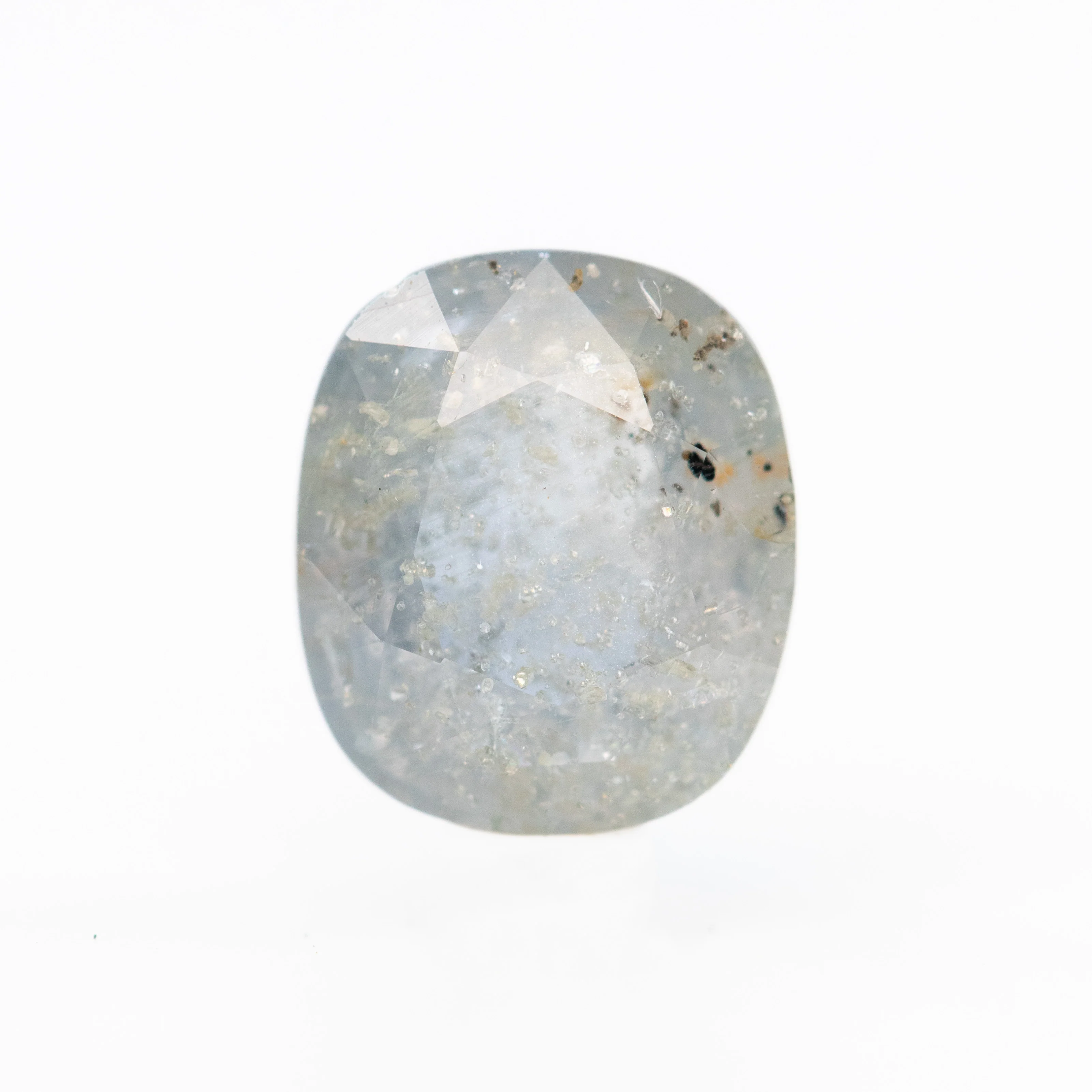 2.34 Carat Warm Gray Oval Sapphire for Custom Work - Inventory Code WGOS234