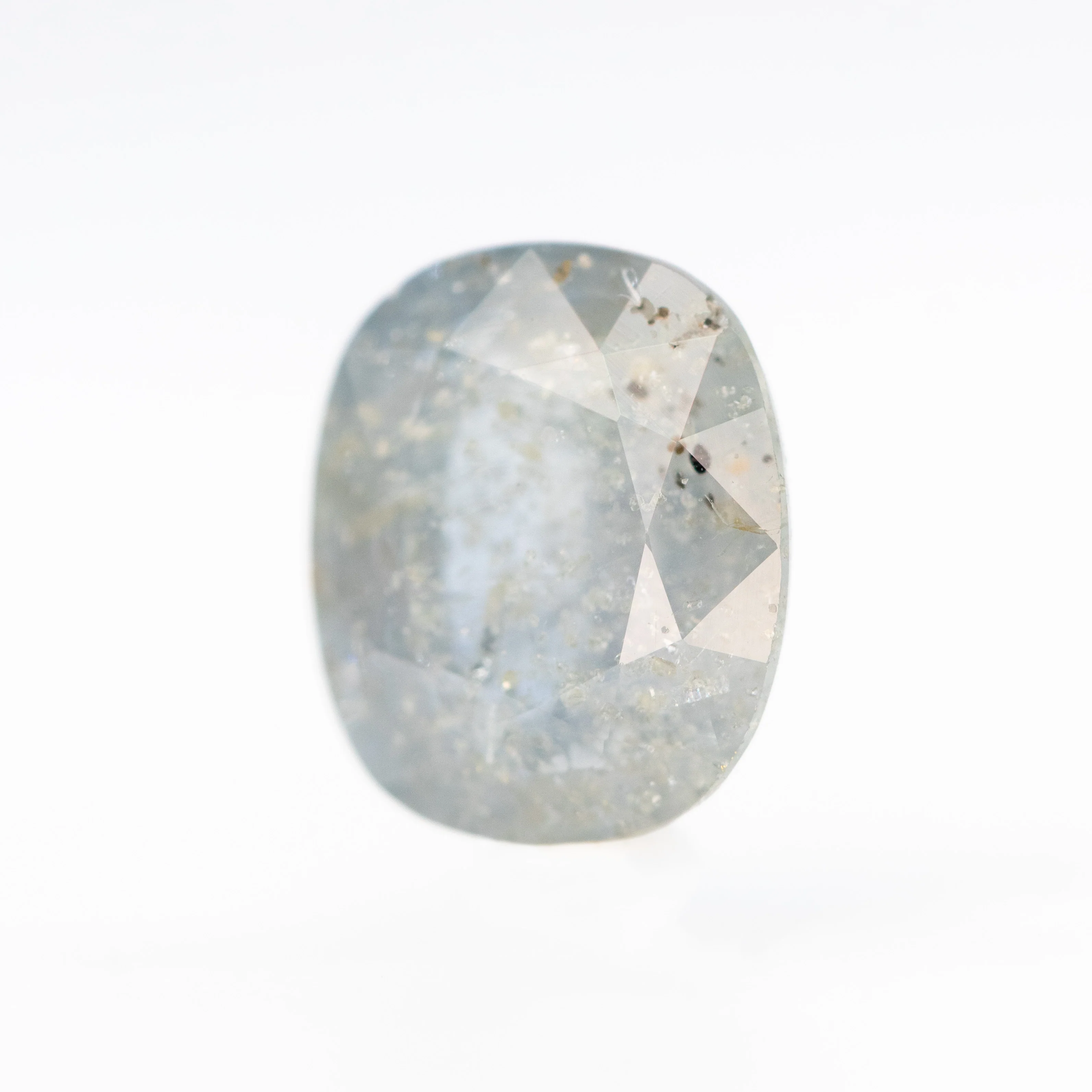2.34 Carat Warm Gray Oval Sapphire for Custom Work - Inventory Code WGOS234 - Image 3